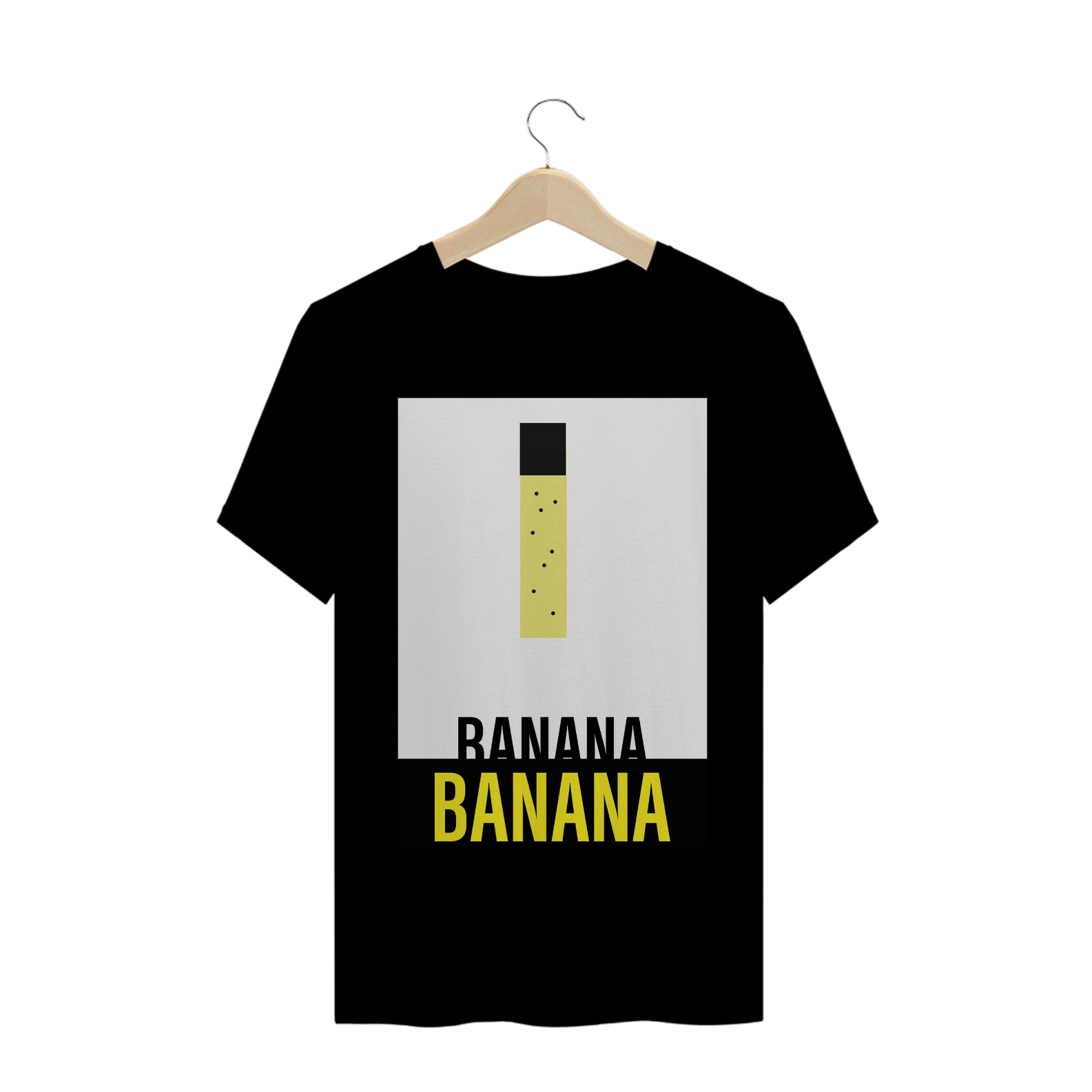 CAMISETA BÁSICA BANANA - COLEÇÃO COMIDAS