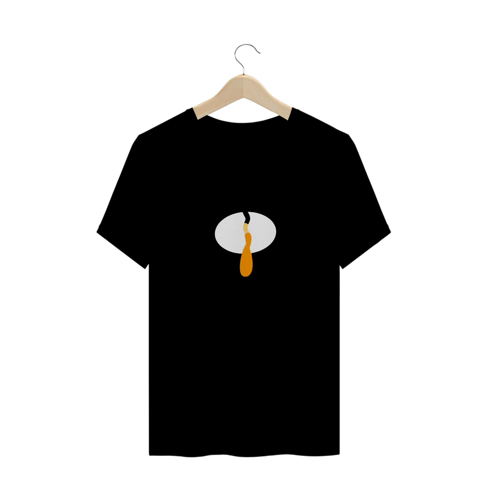 CAMISETA PLUS SIZE OVO - COLEÇÃO COMIDAS