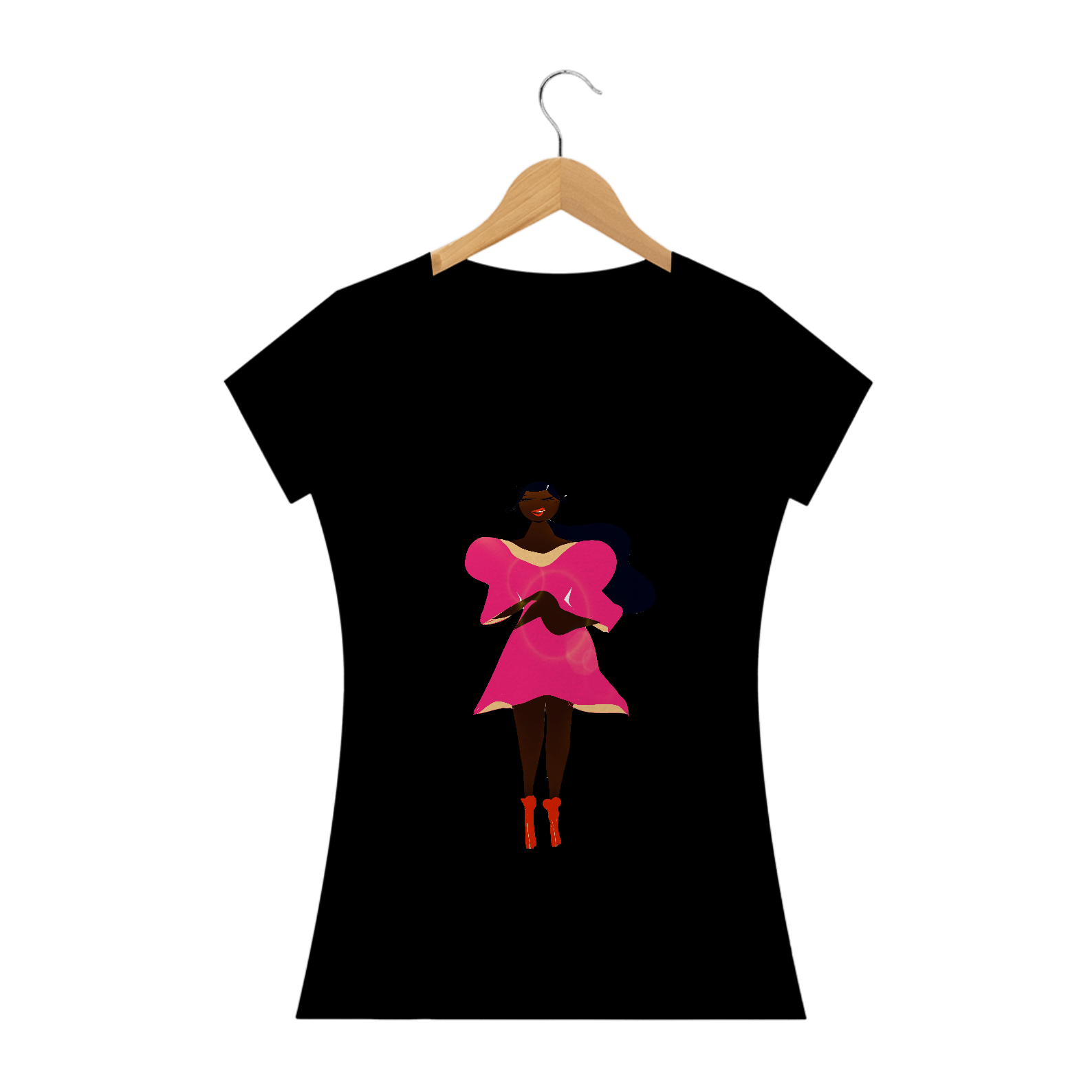 CAMISETA FEMININA  - COLEÇÃO BONECA