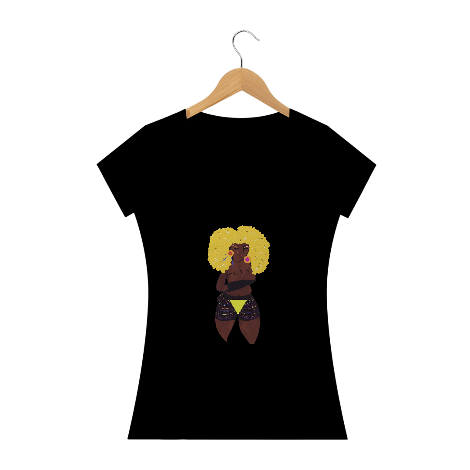 CAMISETA FEMININA NIGER - COLEÇÃO BONECA