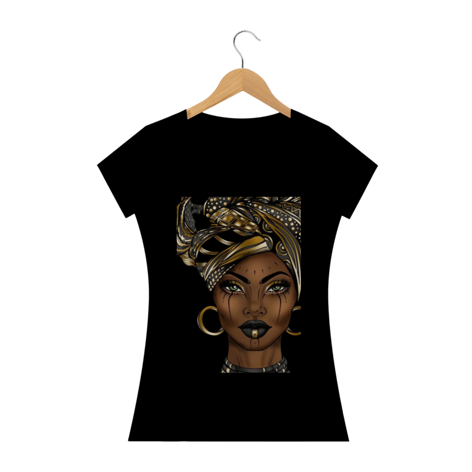 Camiseta Baby Long - Afro 