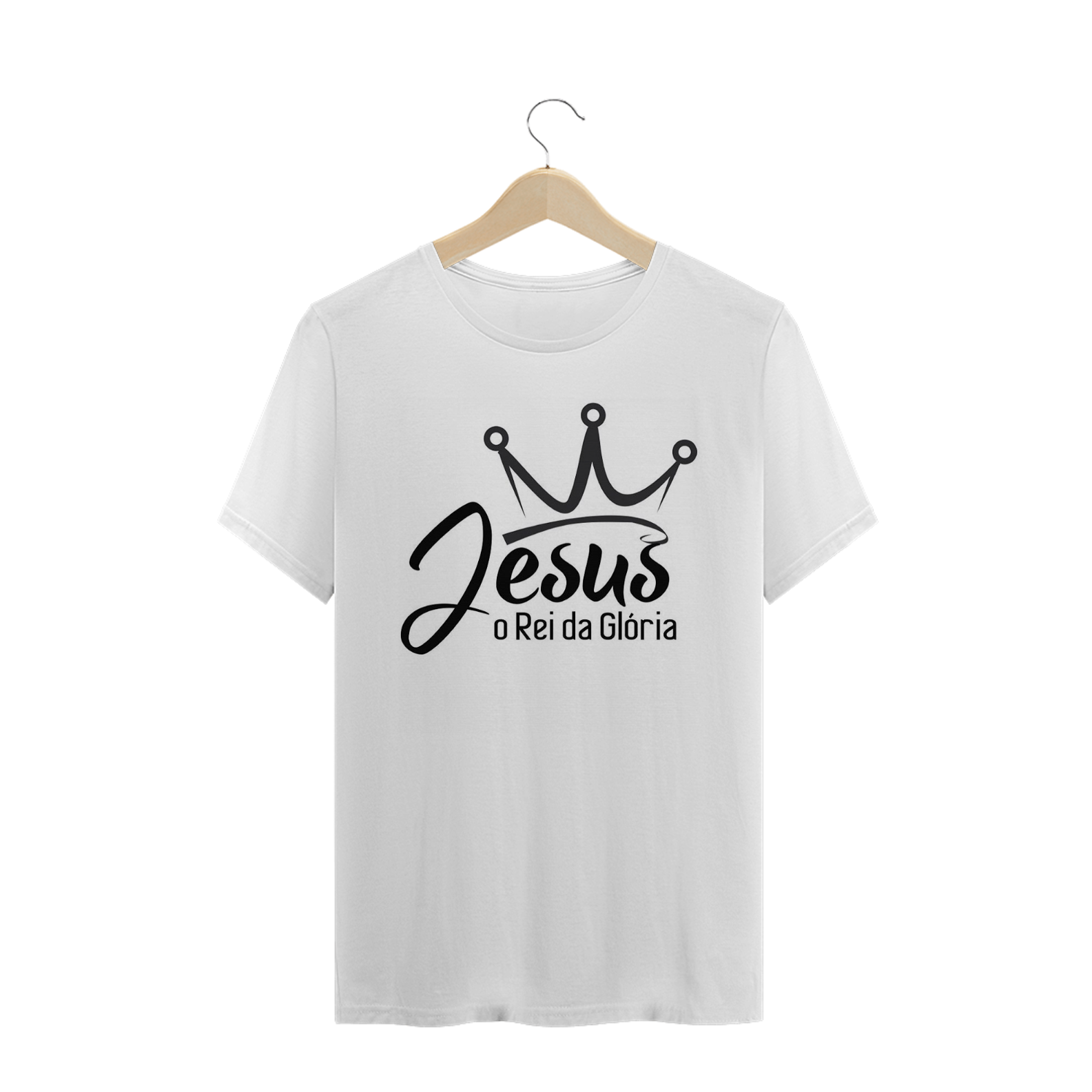 Camiseta T-Shirt Gospel - Jesus o Rei da Glória