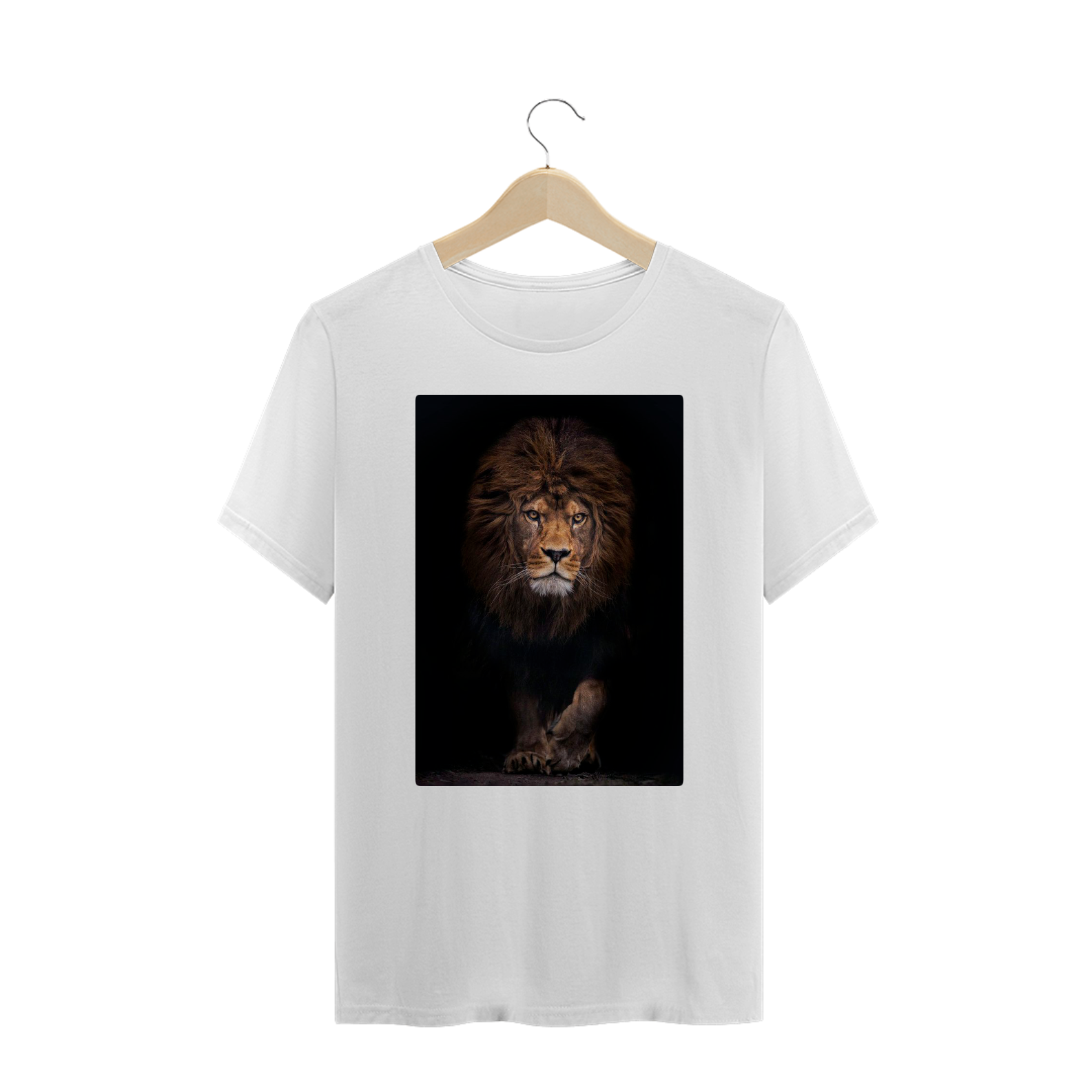 Camiseta Plus Size Gospel - Leão de Pé