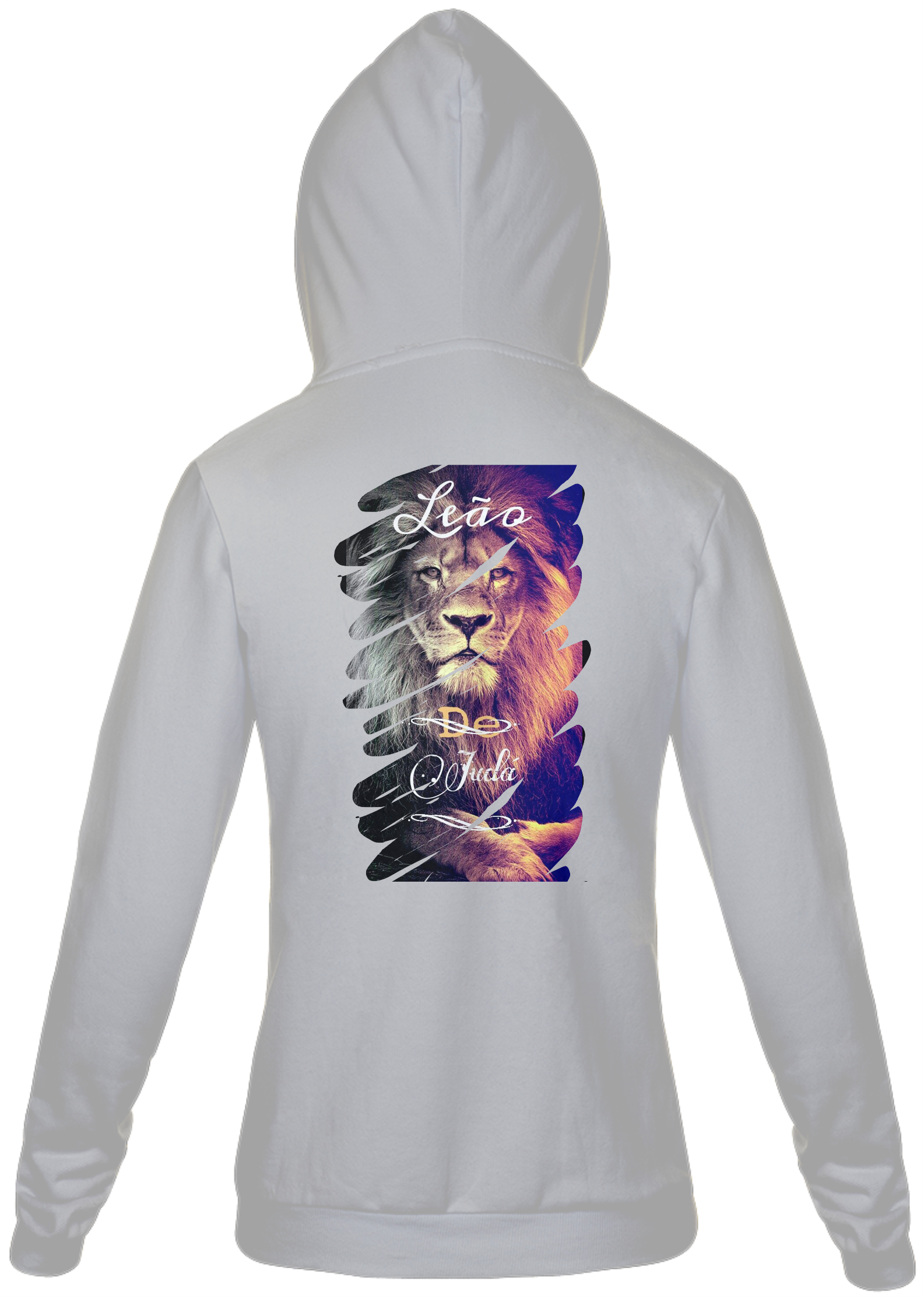 Moletom Unissex com Ziper Gospel - Leão de Judá