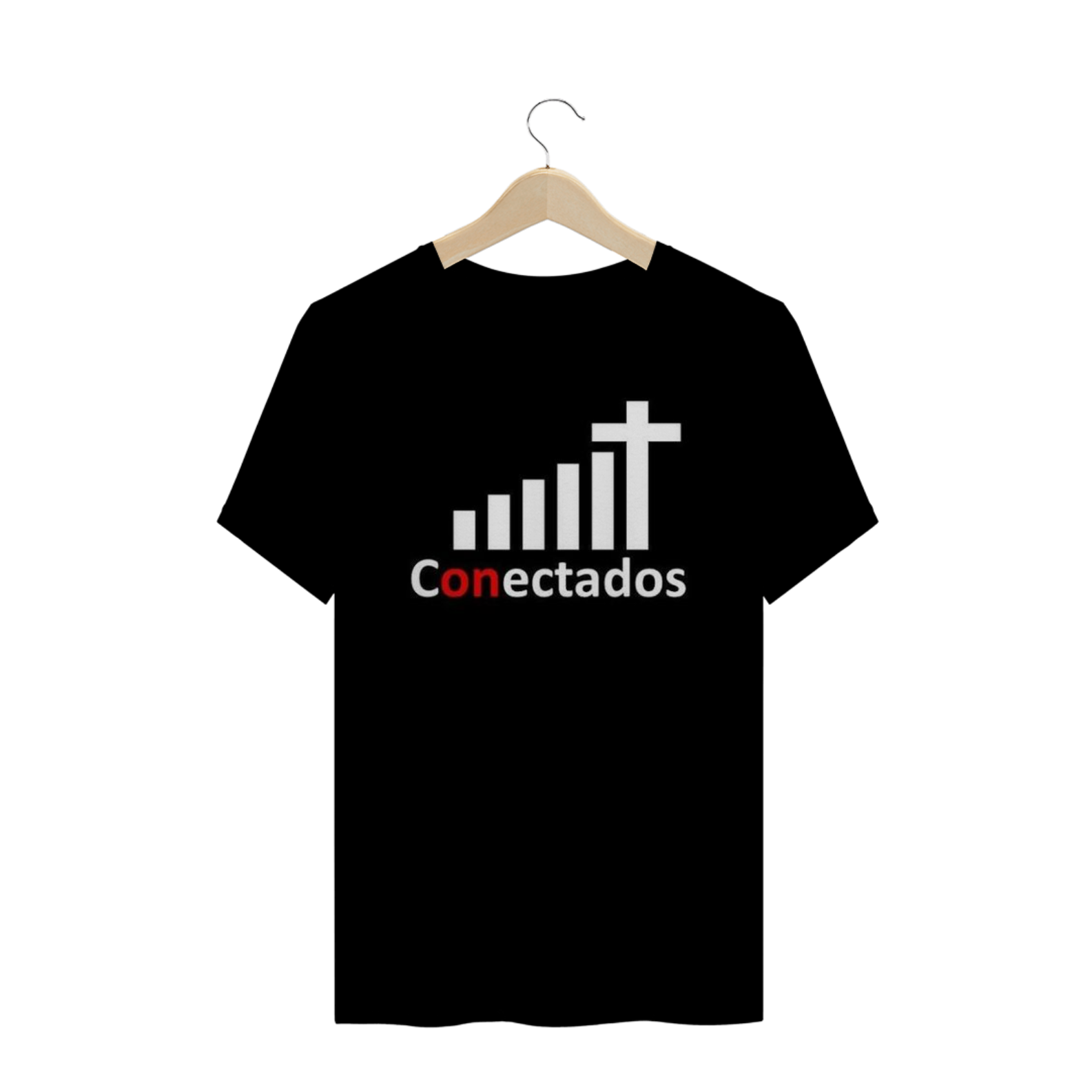 Camiseta T-Shirt Gospel - Conectados