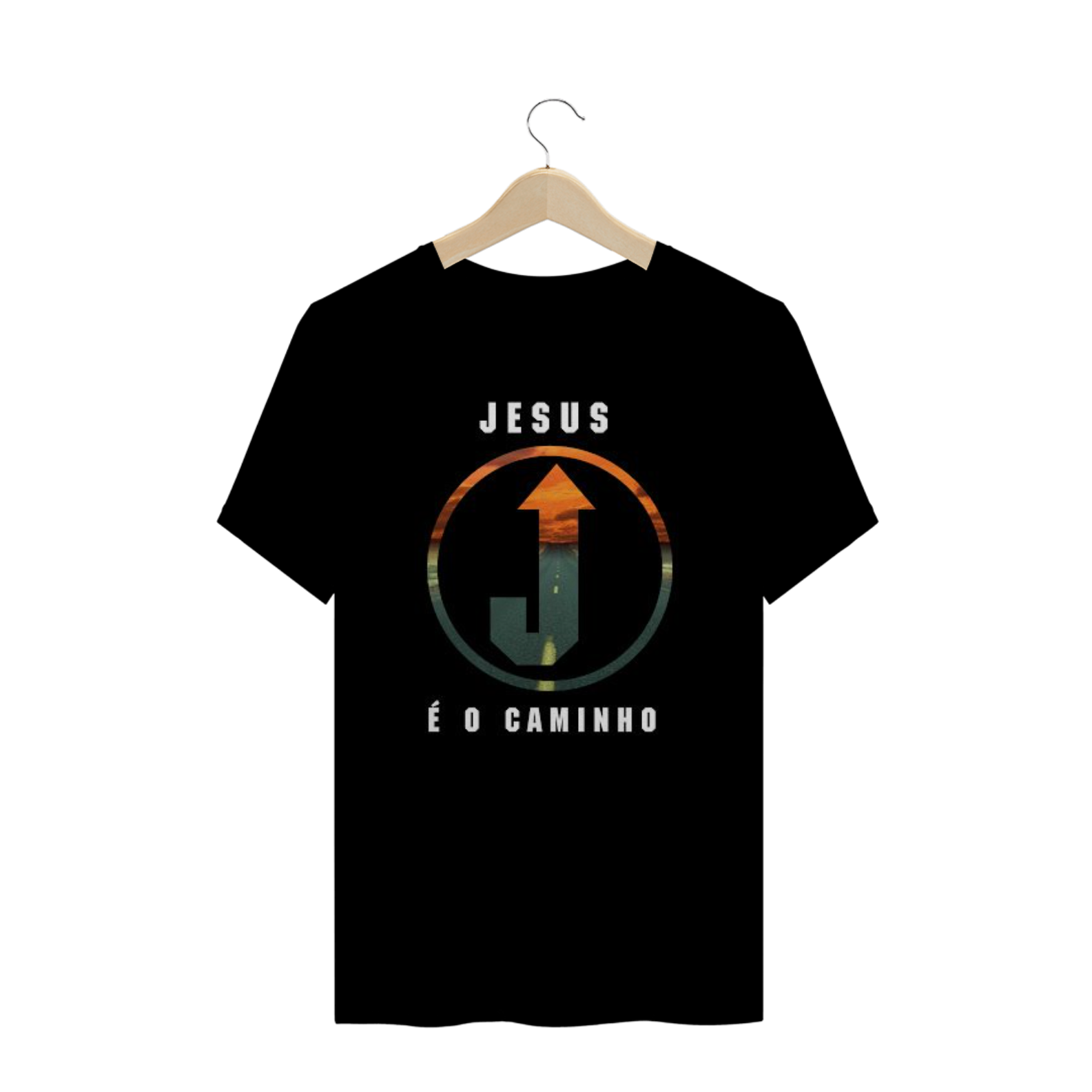 Camiseta Plus Size Gospel - Jesus é o Caminho