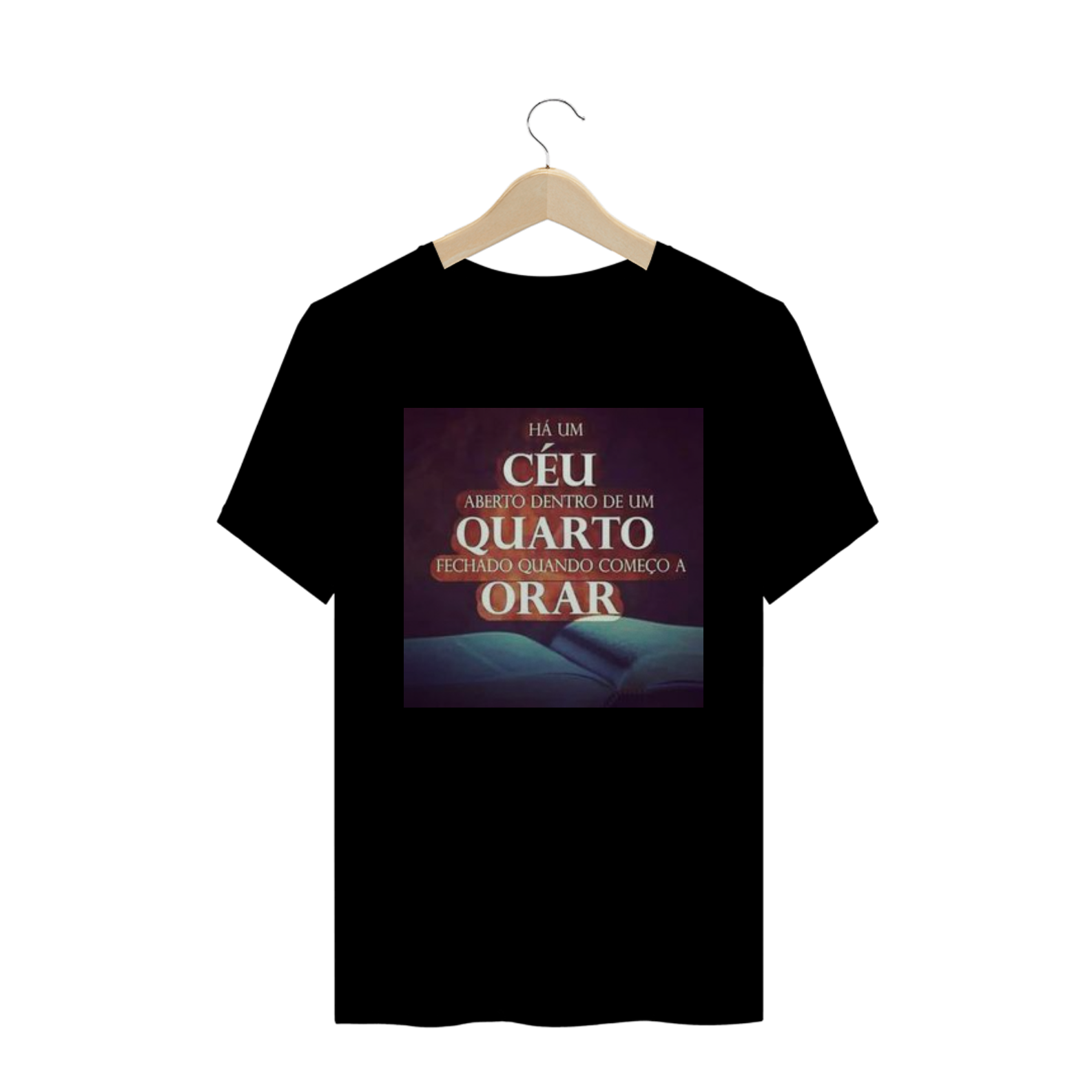 Camiseta T-Shirt Gospel - Há um Céu