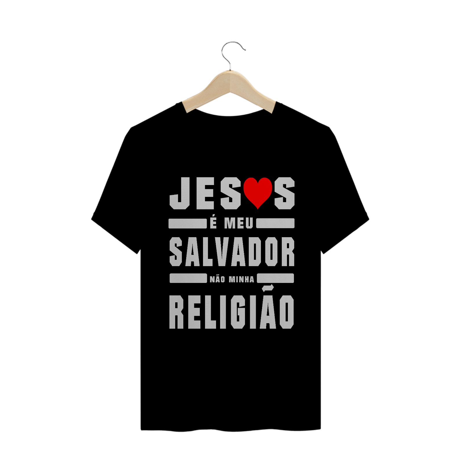 Camiseta T-Shirt Gospel - Jesus o Salvador