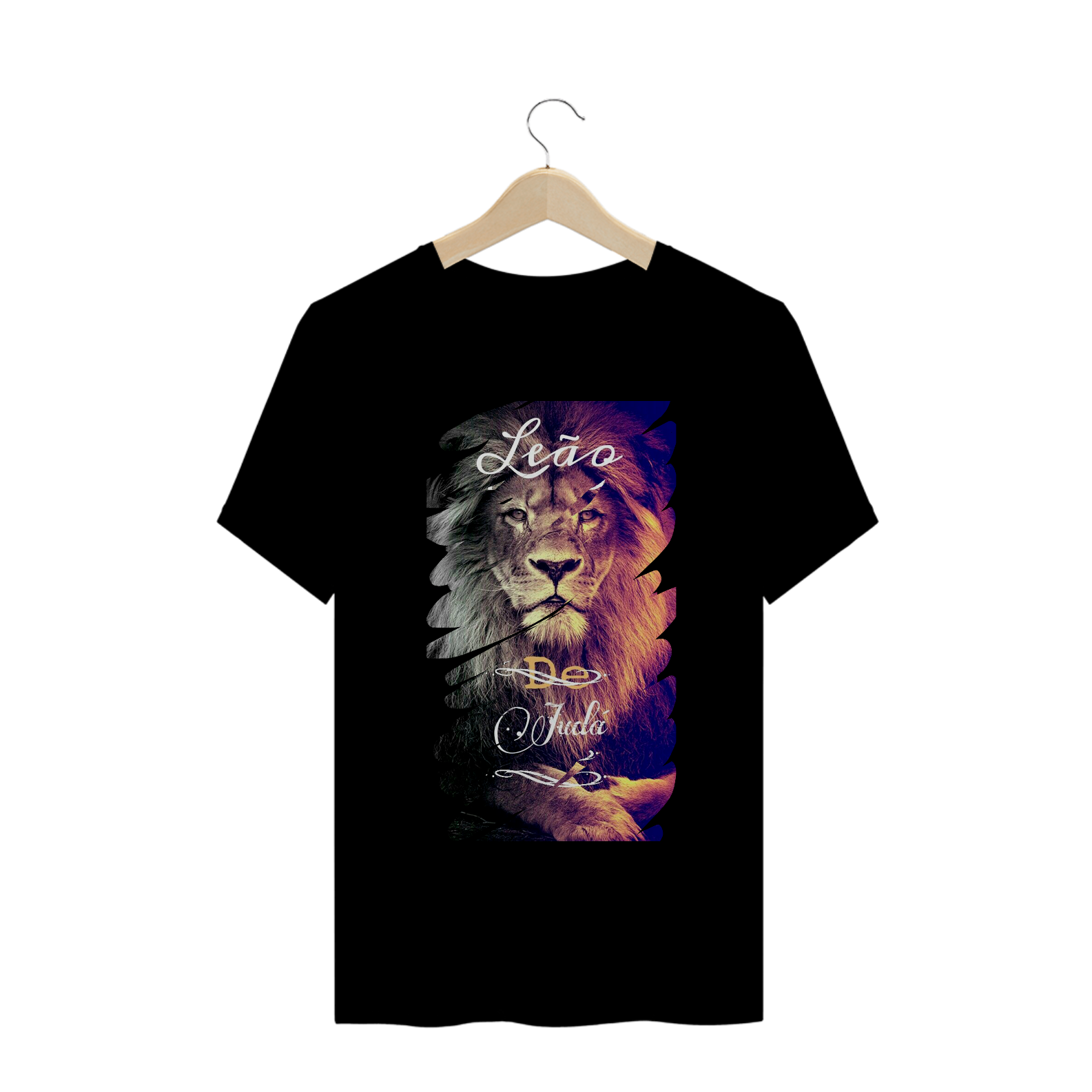 Camiseta T-Shirt Gospel - Leão de Judá 