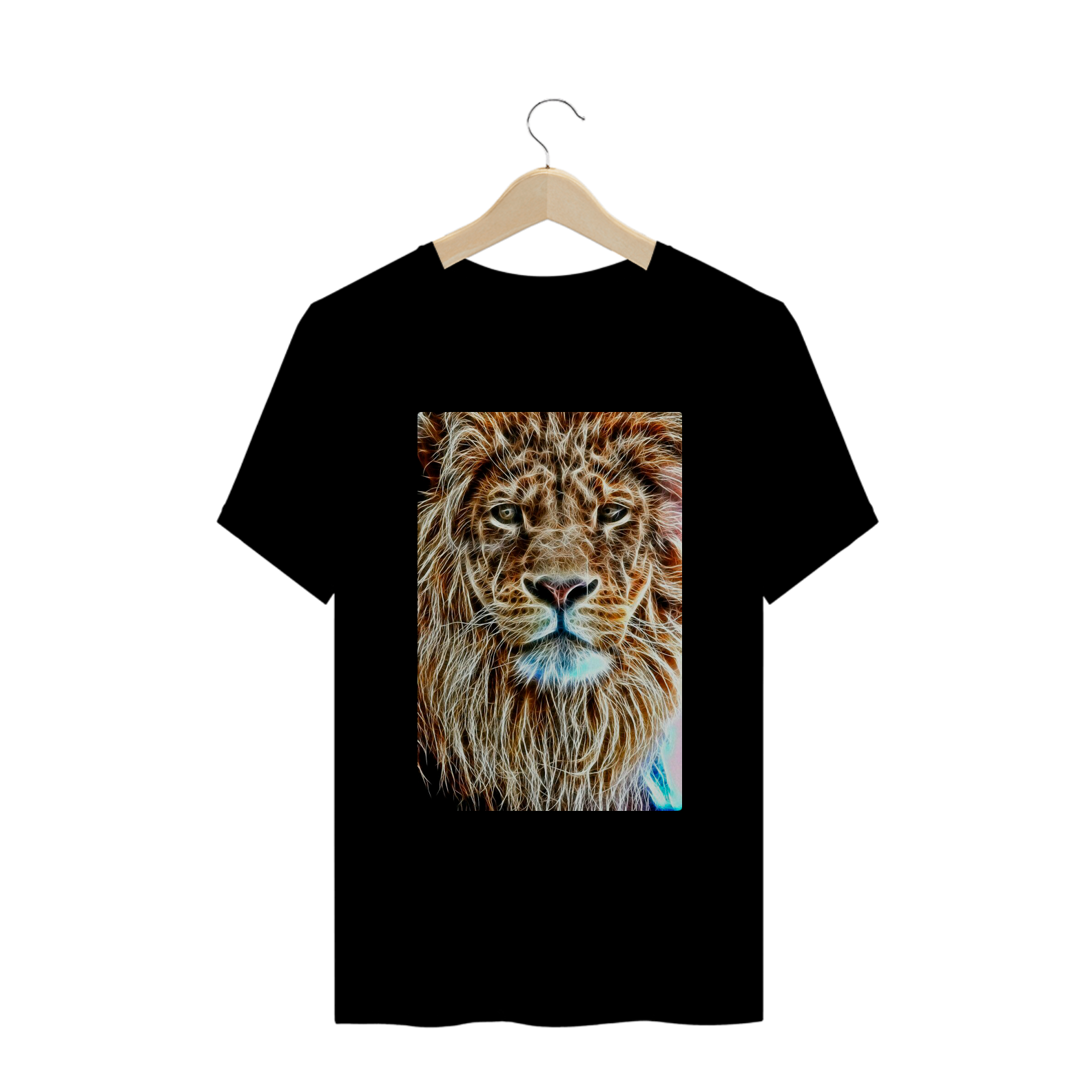 Camiseta T-Shirt Gospel - Leão Dourado