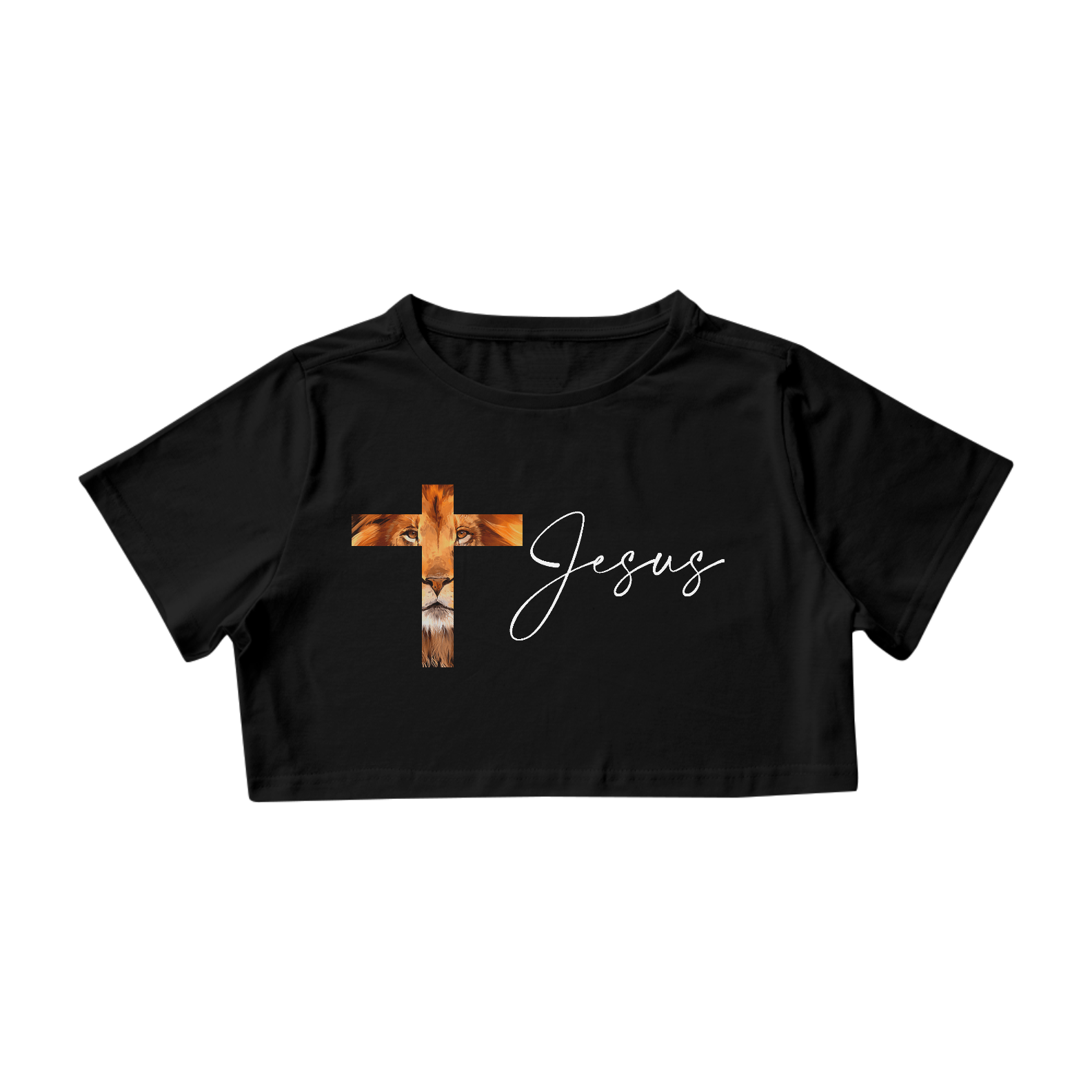 Camisa Cropped Gospel - Jesus