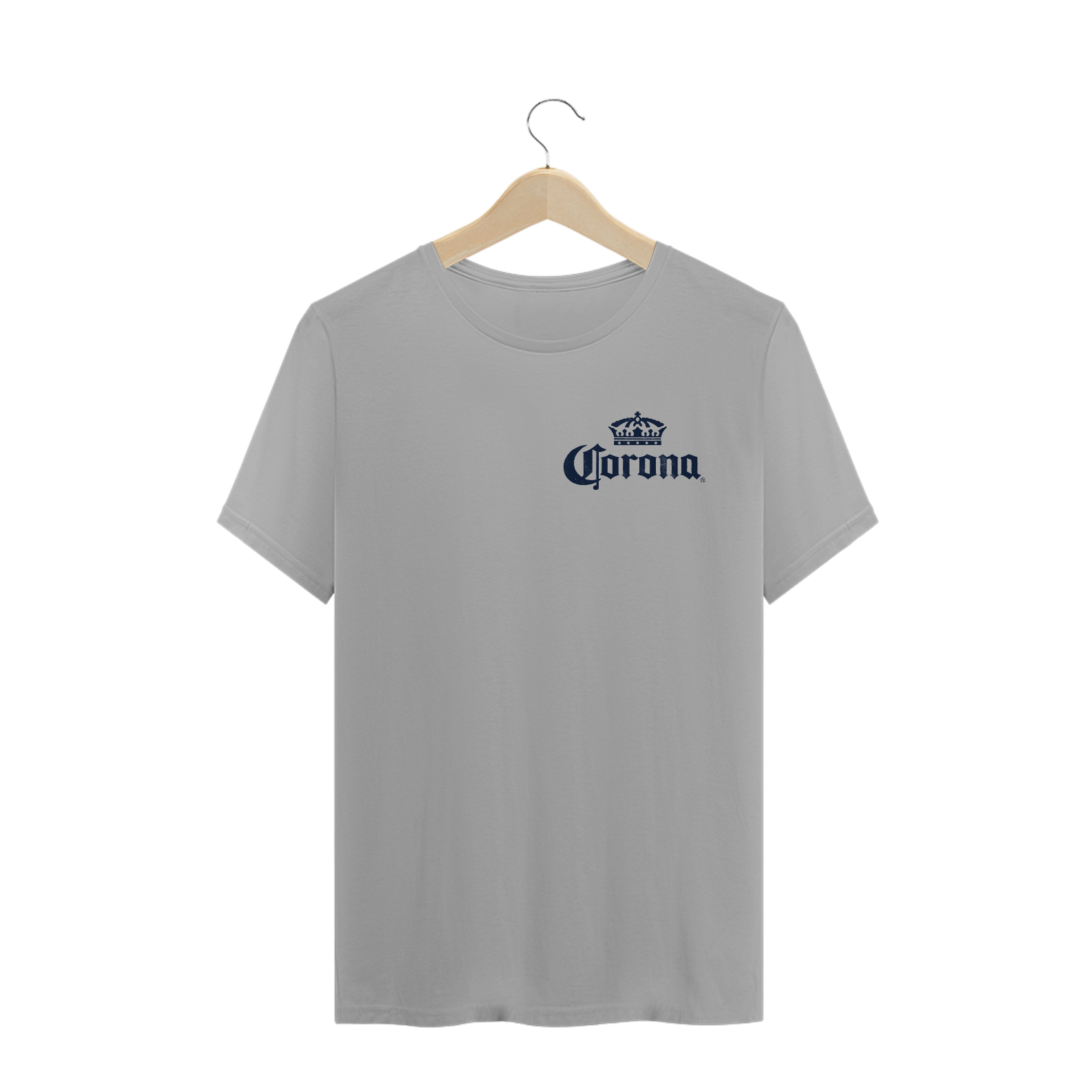 Nome do produto  CAMISETA MASCULINA AZUL MARINHO CORONA