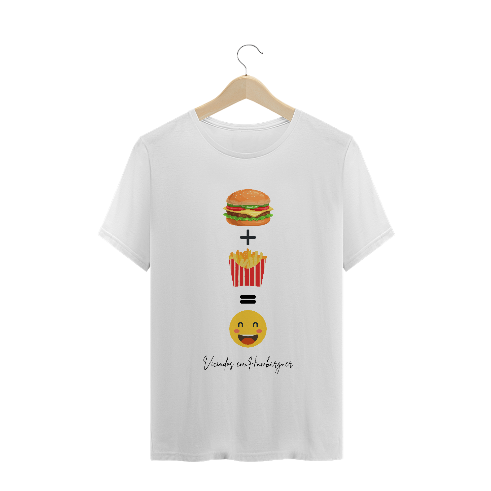 Nome do produto  Camiseta Hambúrguer + Batata Frita