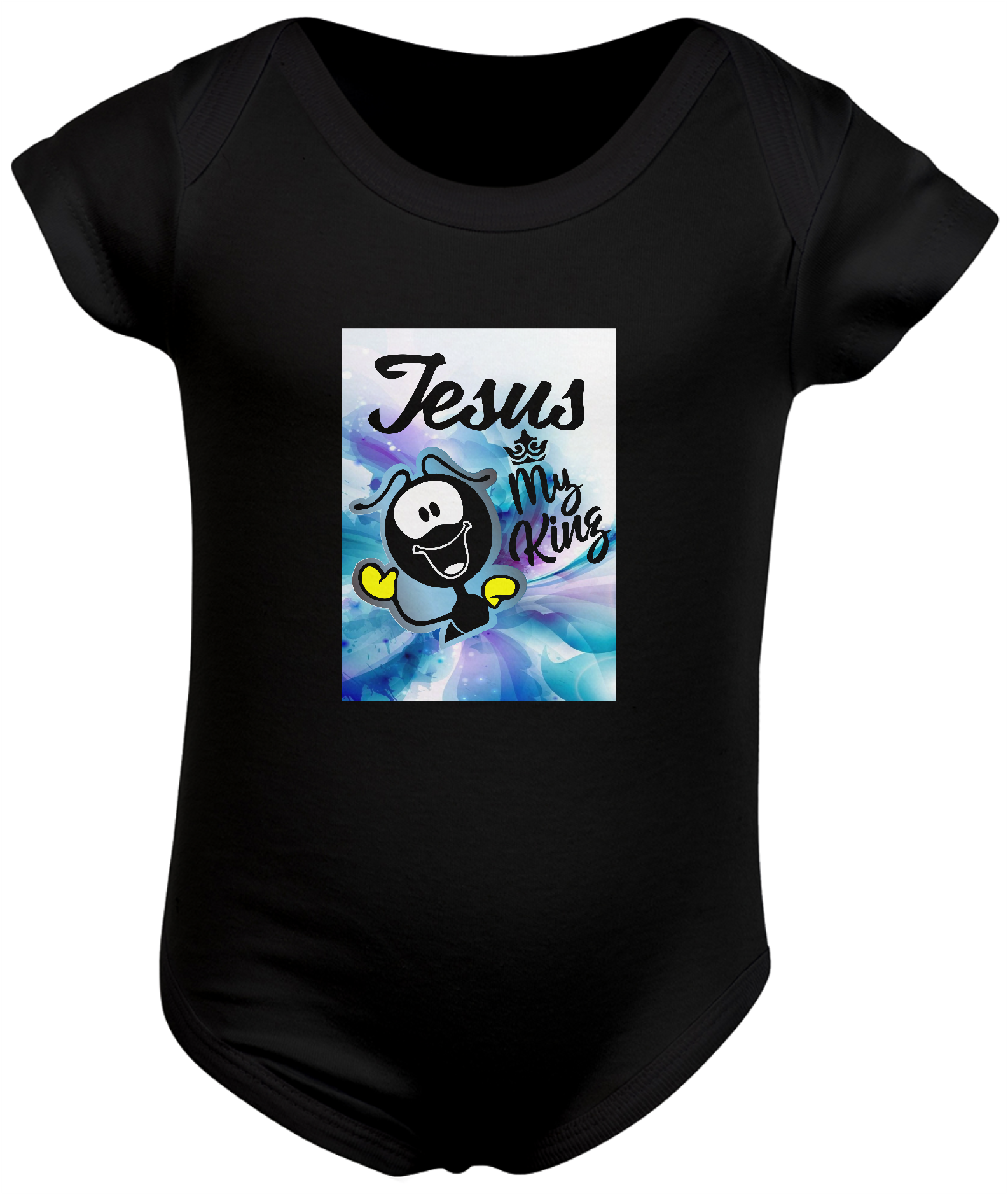 Nome do produto  BODY INFANTIL - JESUS MEU REI