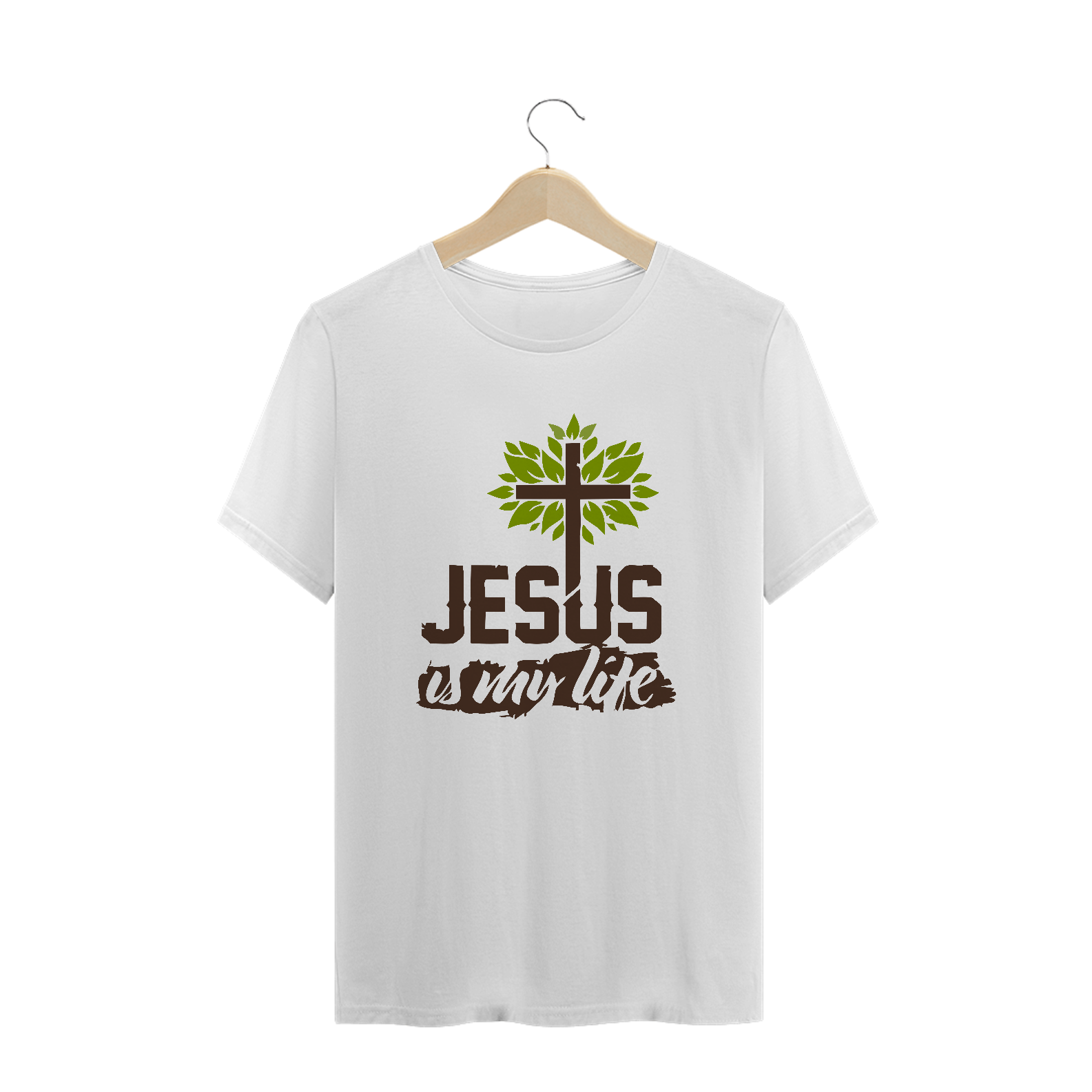 Nome do produto  JESUS ​​É MINHA VIDA - CAMISA PRIME