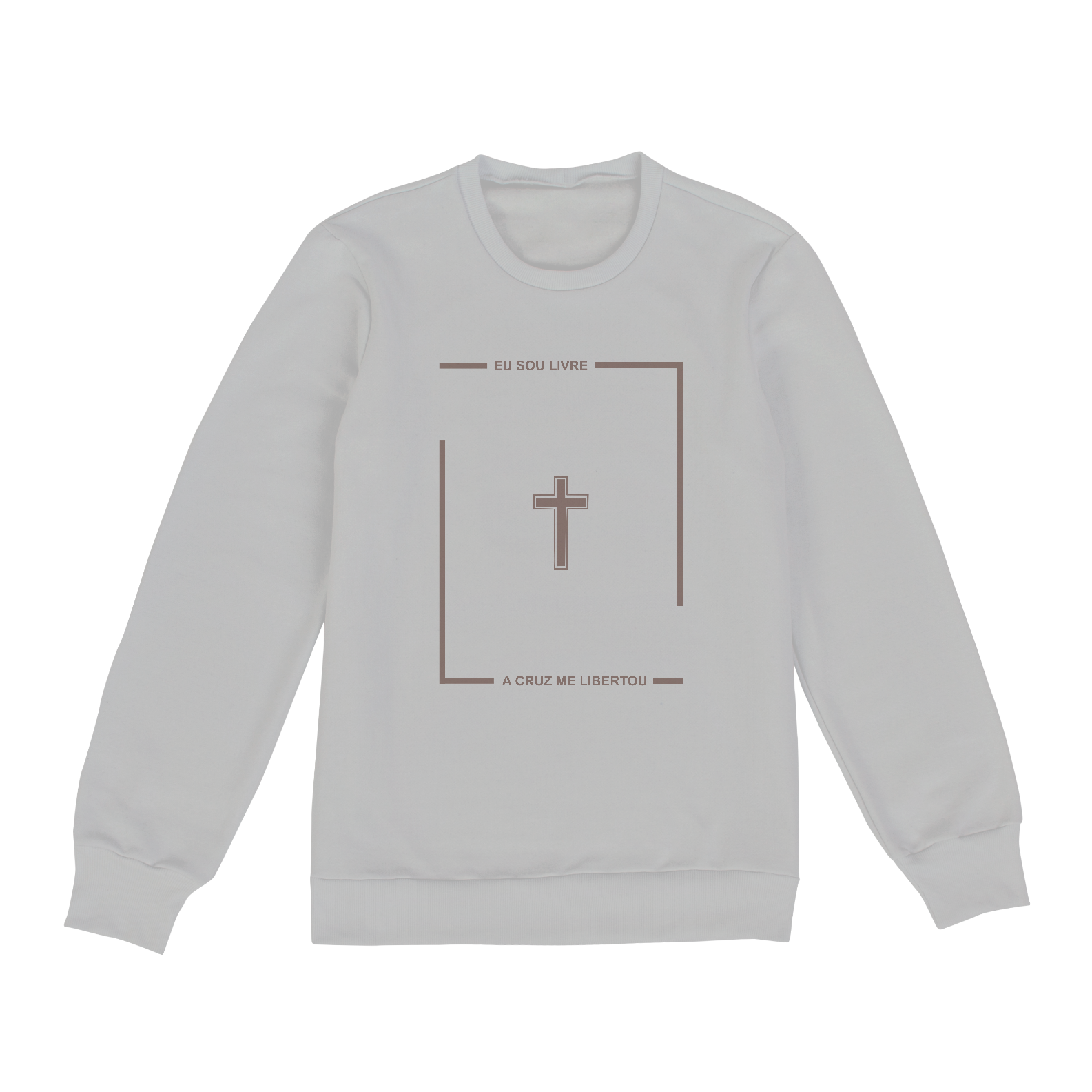 Moletom Unissex com interior flanelado- SOU LIVRE 2