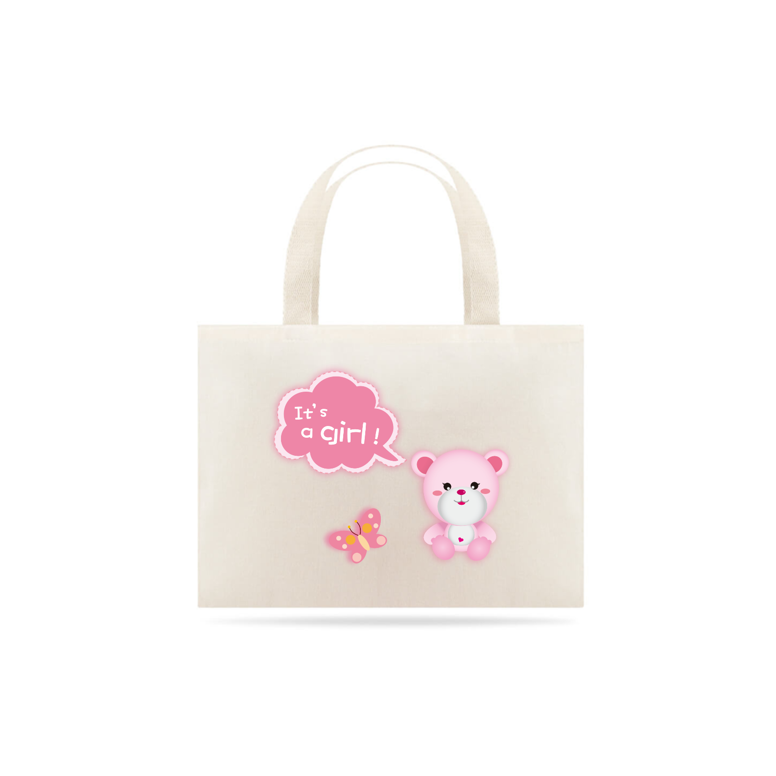 Nome do produto  ECO BAG - IT'S A GIRL!