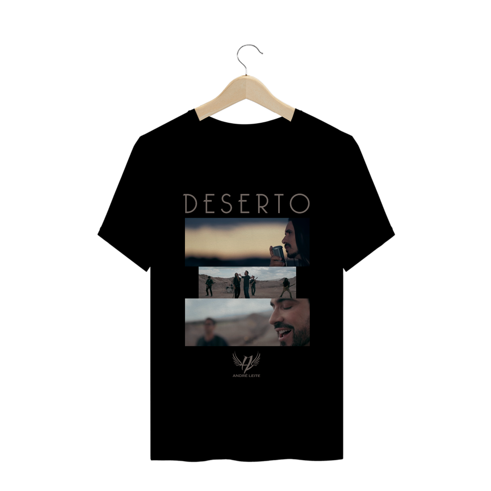 Nome do produto  Camiseta Deserto Andre Leite feat Padre Fabio