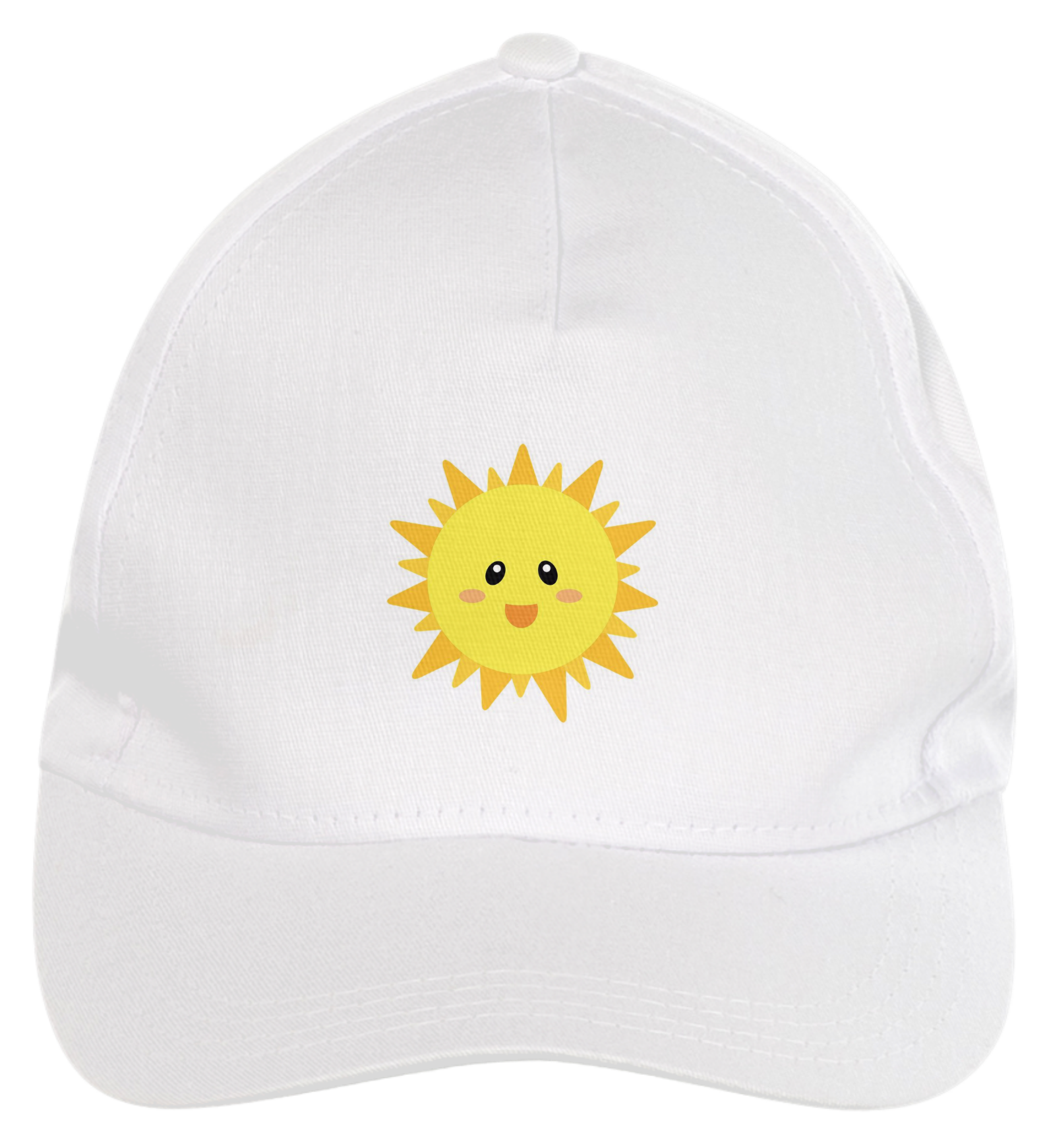 Nome do produto: boné infantil com desenho de sol