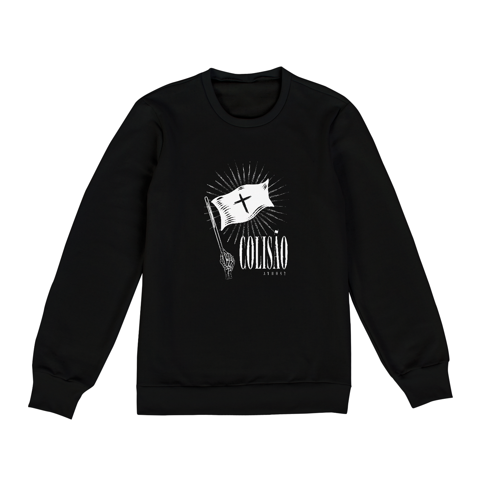 Moletom Colisão Athos 2 ( Fechado Unissex)