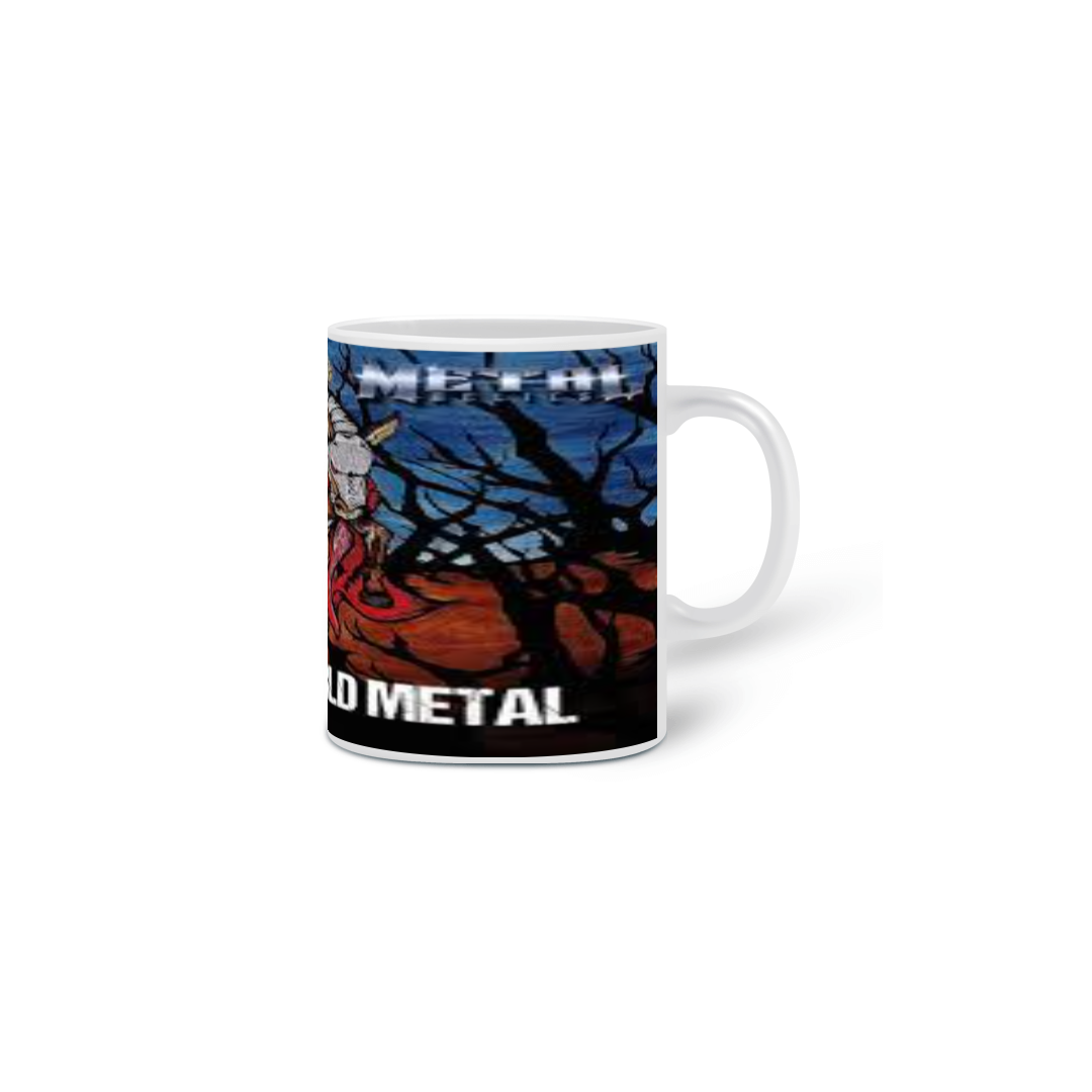 Caneca Hail Metal