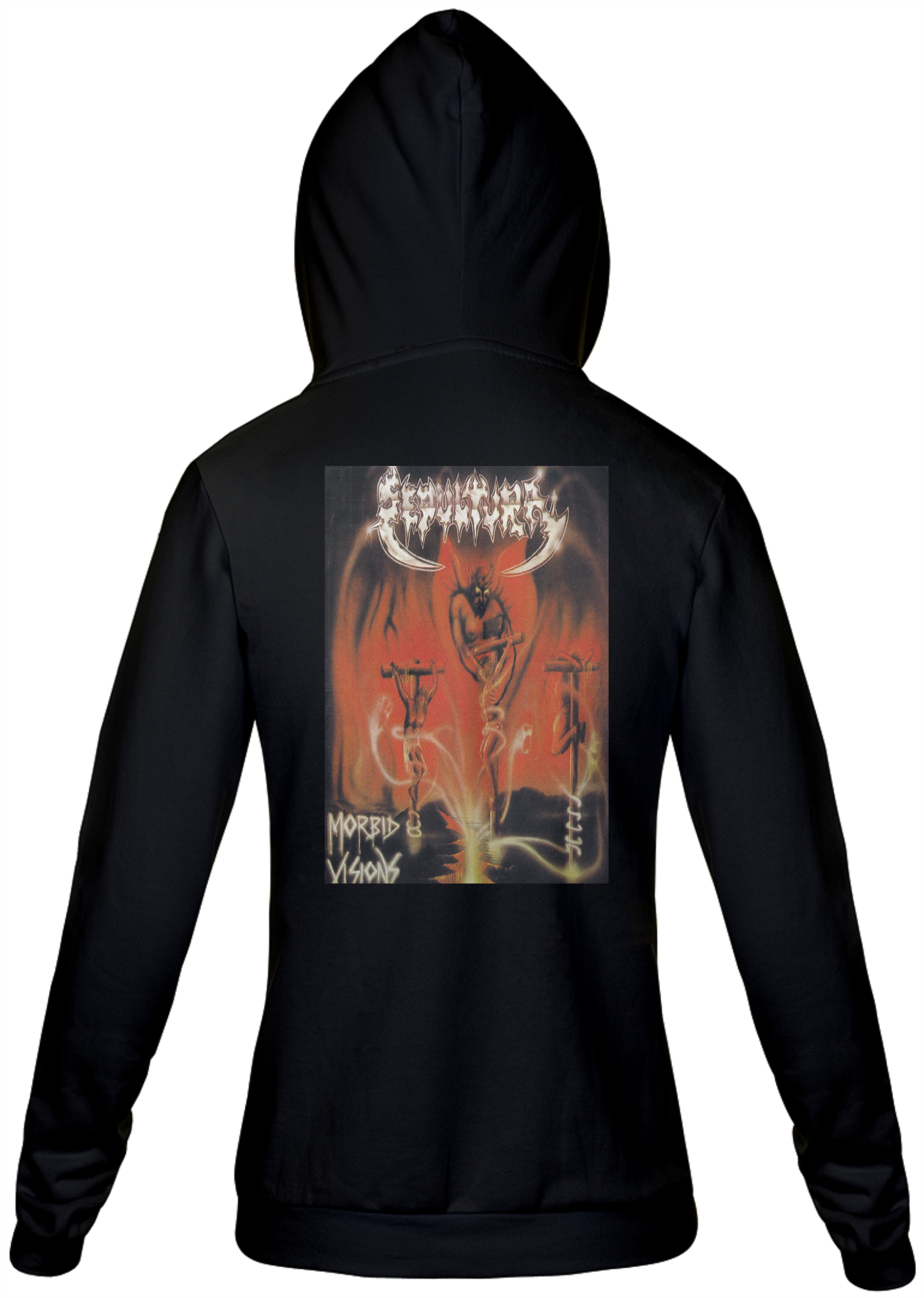 Moletom com Zíper Unissex Sepultura  