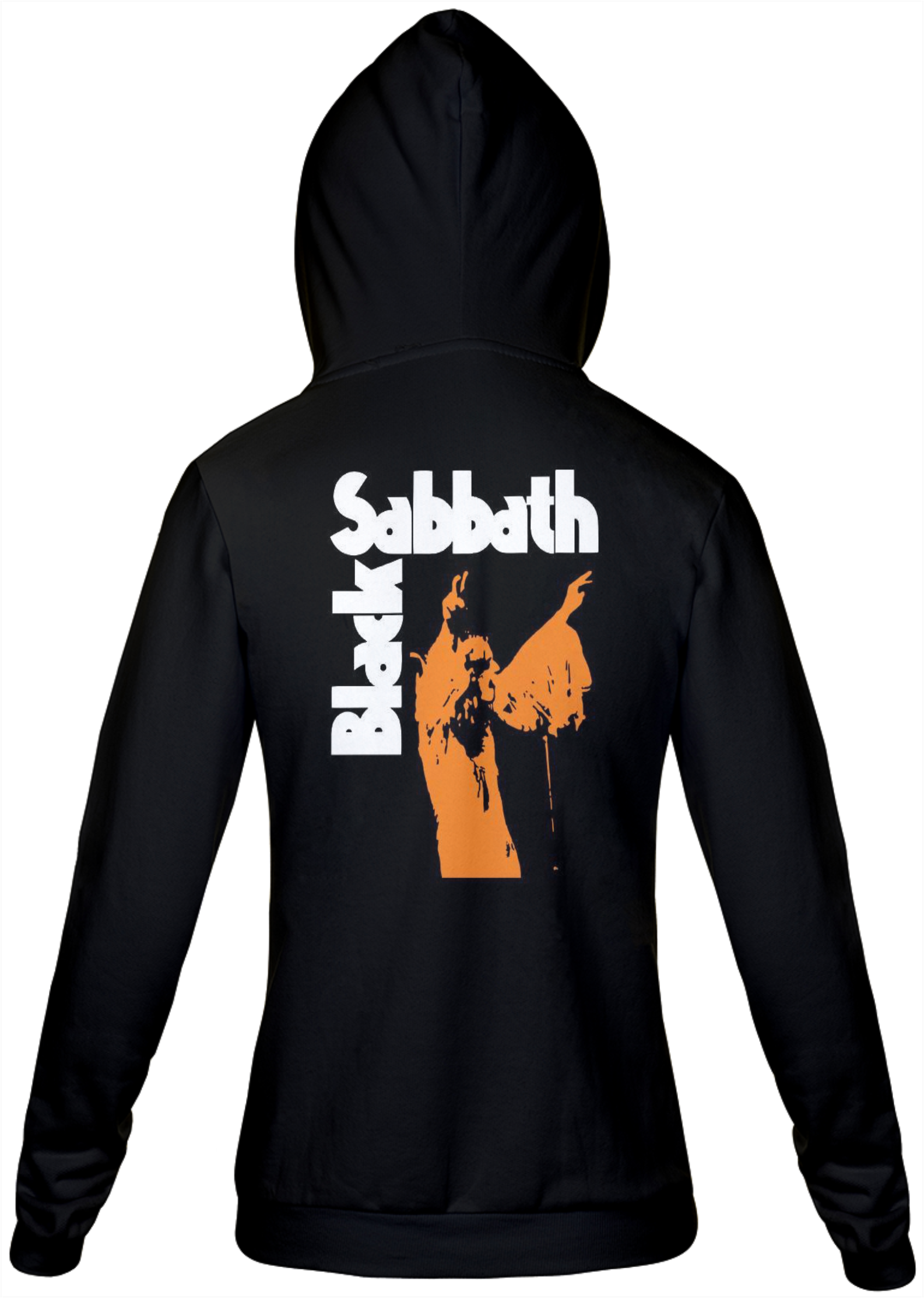 Moletom com Zíper Unissex Black Sabbath