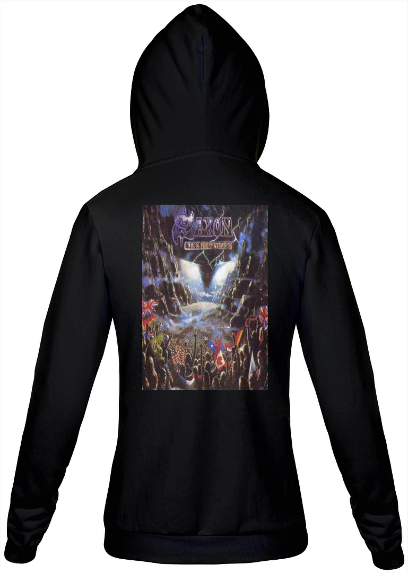 Moletom com Zíper Unissex Saxon