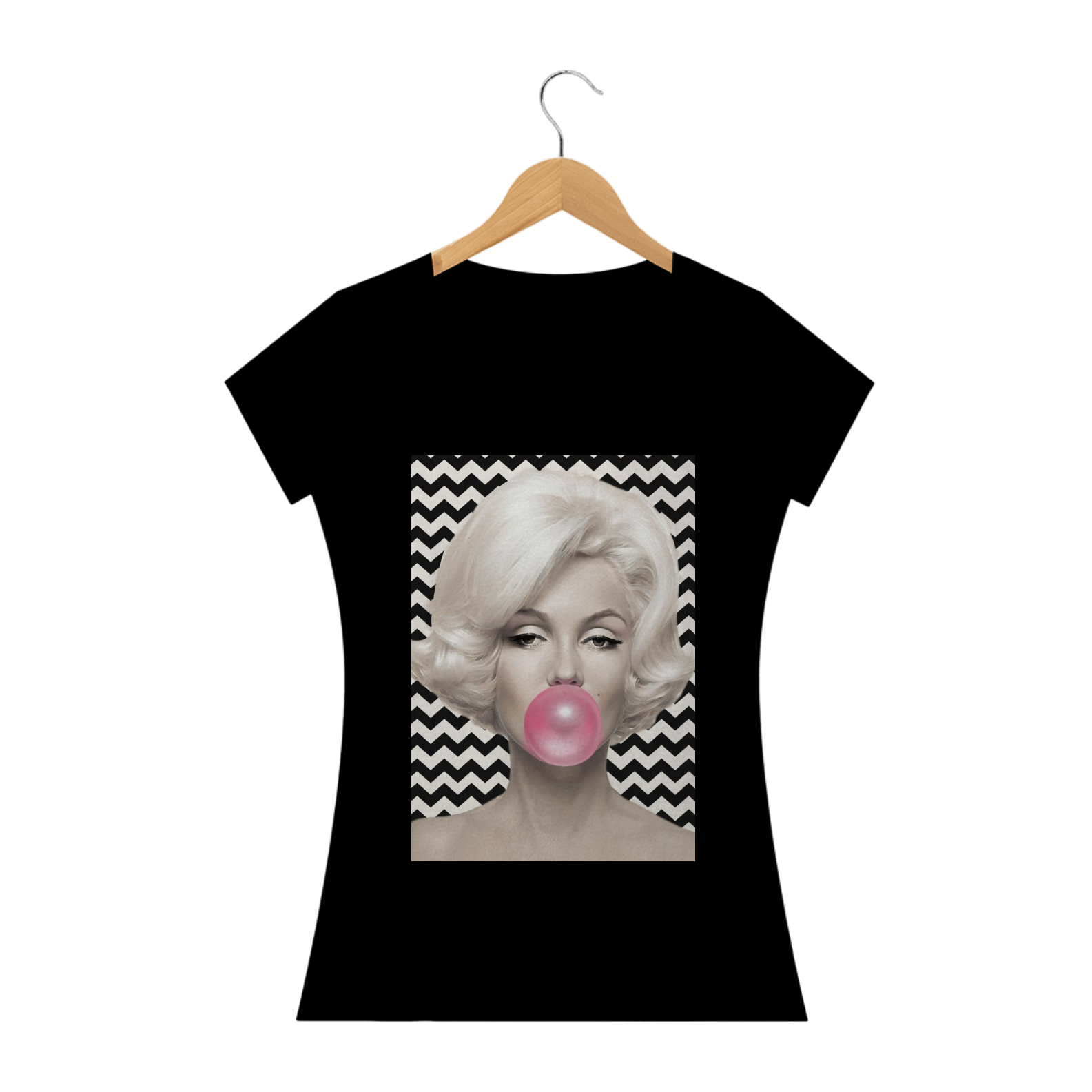 Nome do produto  Camiseta feminina Marylin Monroe