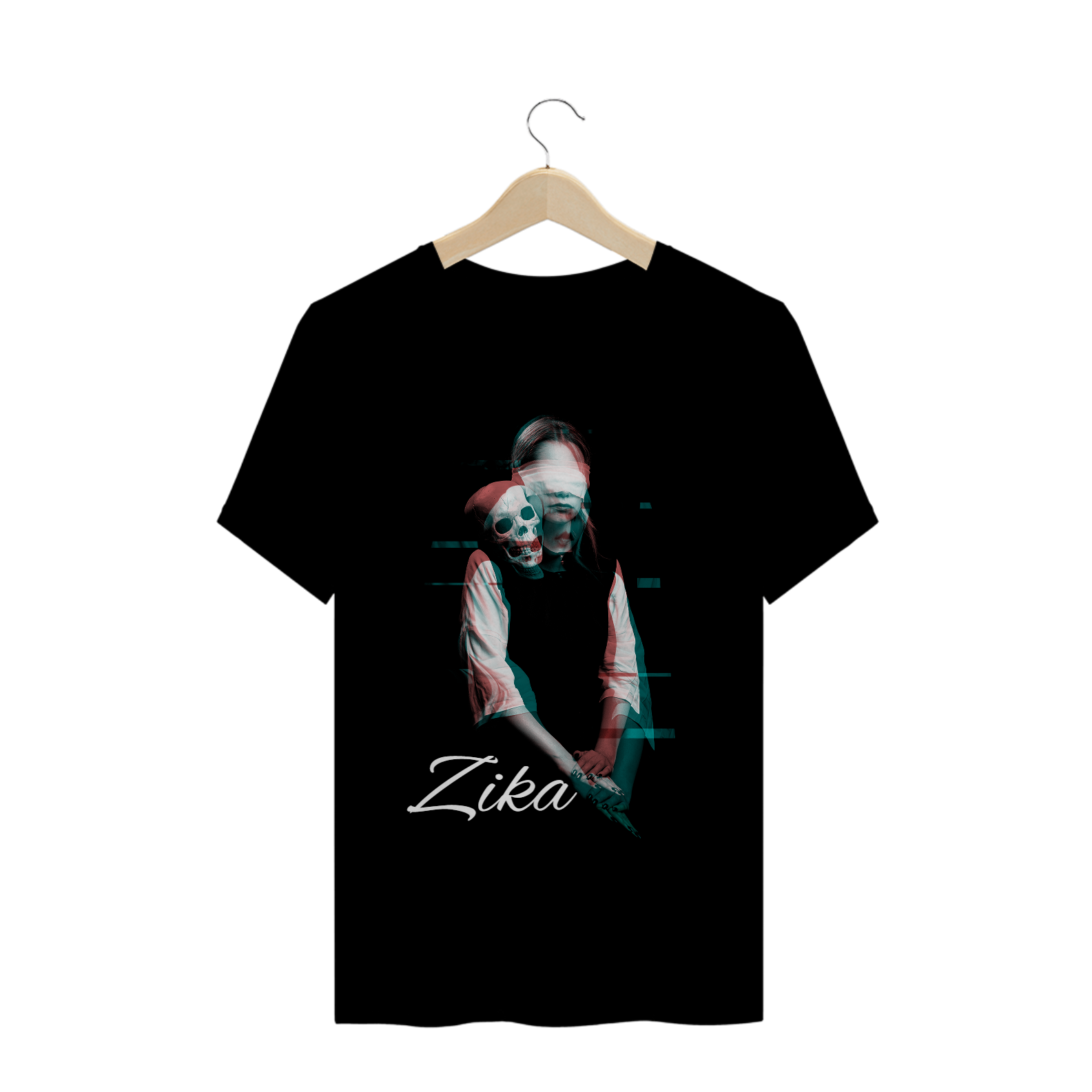 Camisa preta - ghost girl