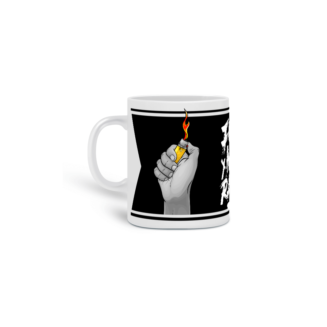 Fogo nos Racista - Caneca