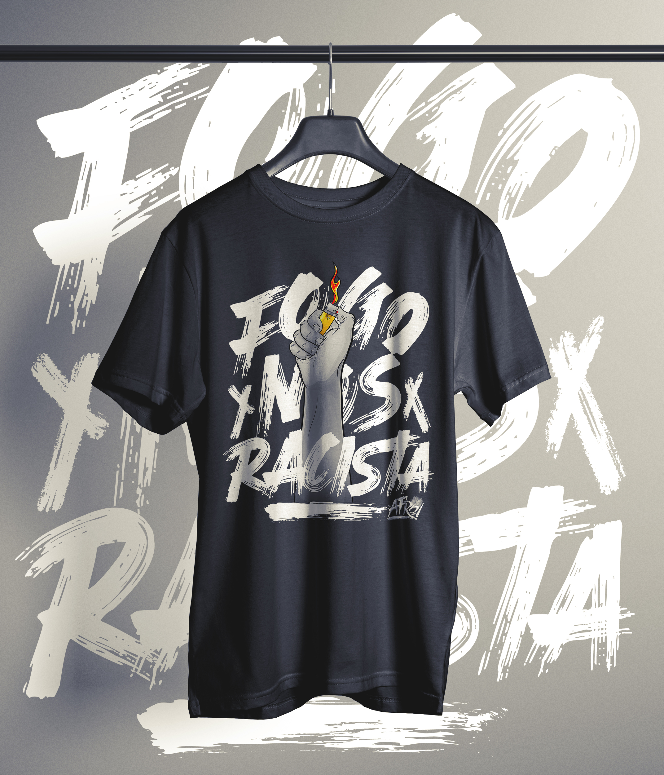 Nome do produto: Fogo nos Racista 