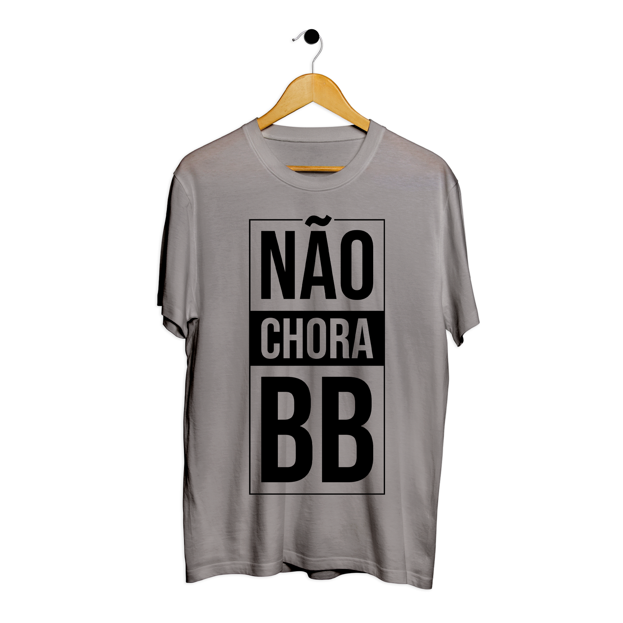 T-Shirt: Não Chora Bebê (Black Version)