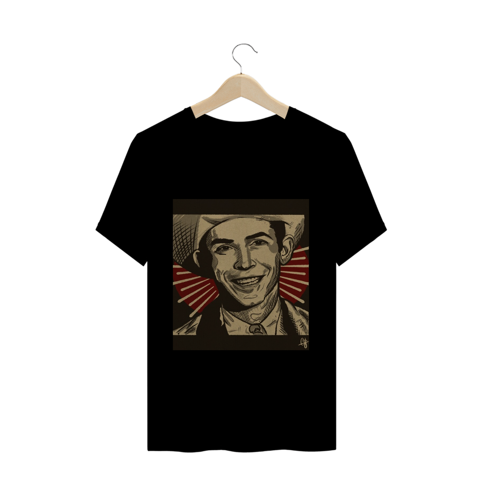 Camiseta Hank Williams