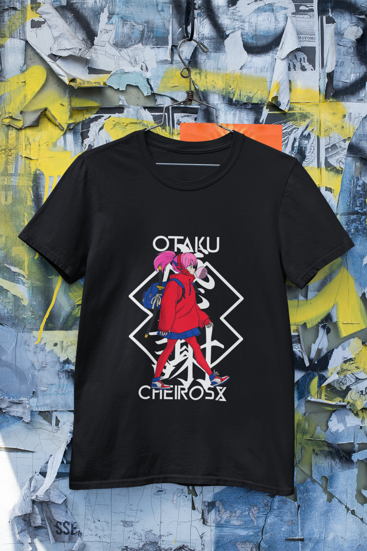 CAMISETA OTAKU CHEIROSX