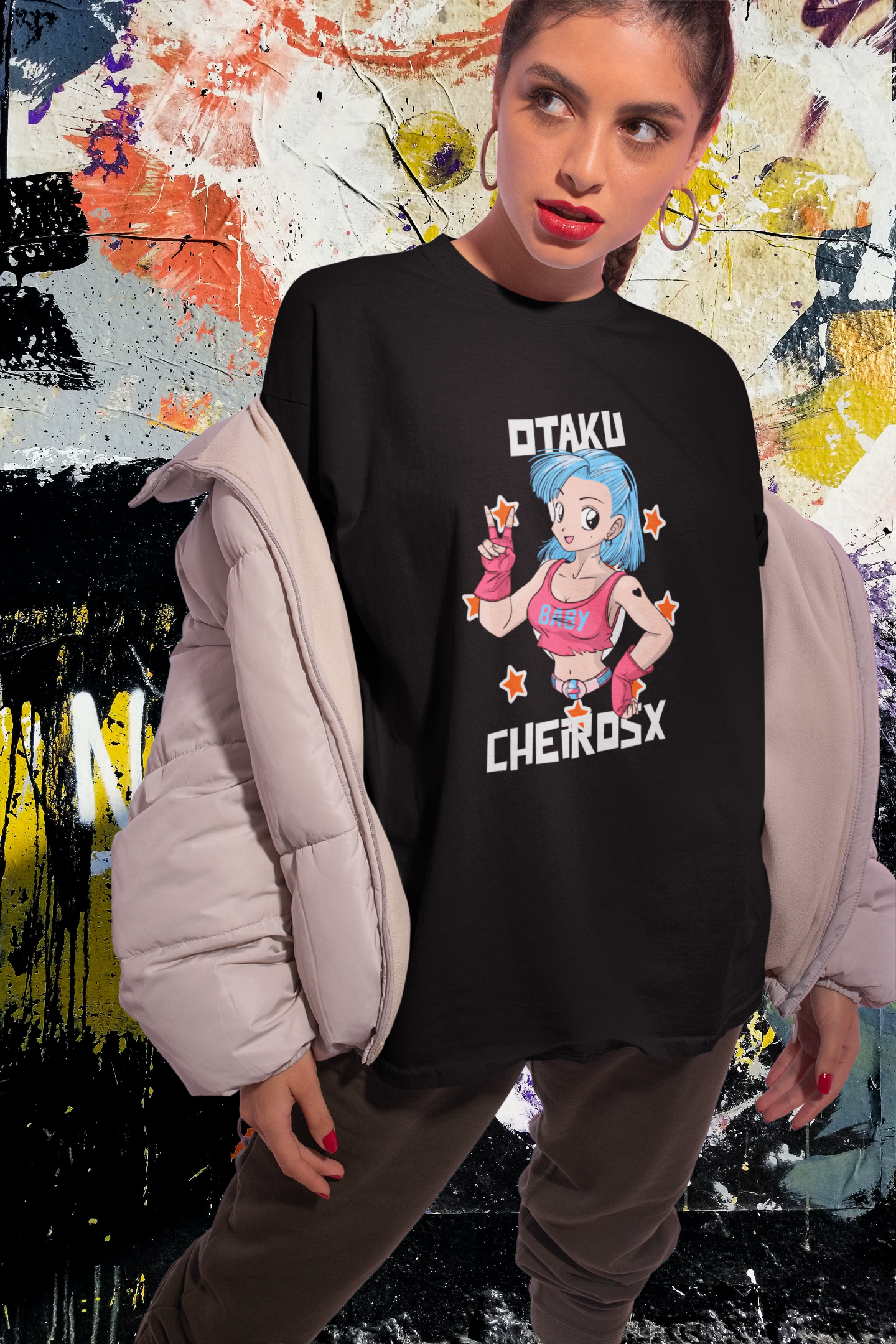 CAMISETA OTAKU CHEIROSX ARTE 2