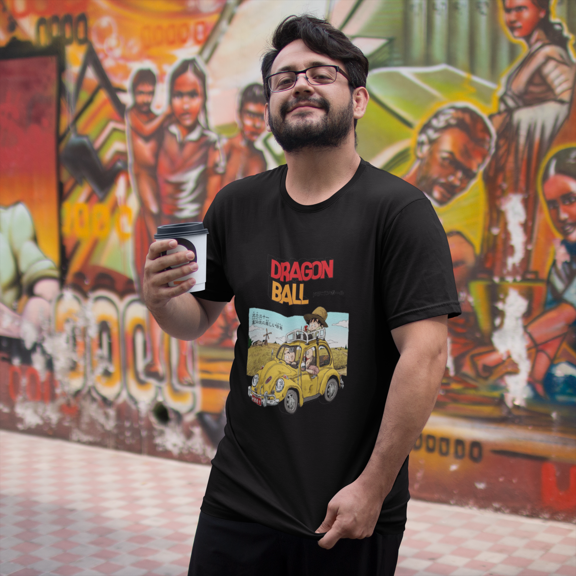 CAMISETA DRAGON BALL CLASSICO FUSCA