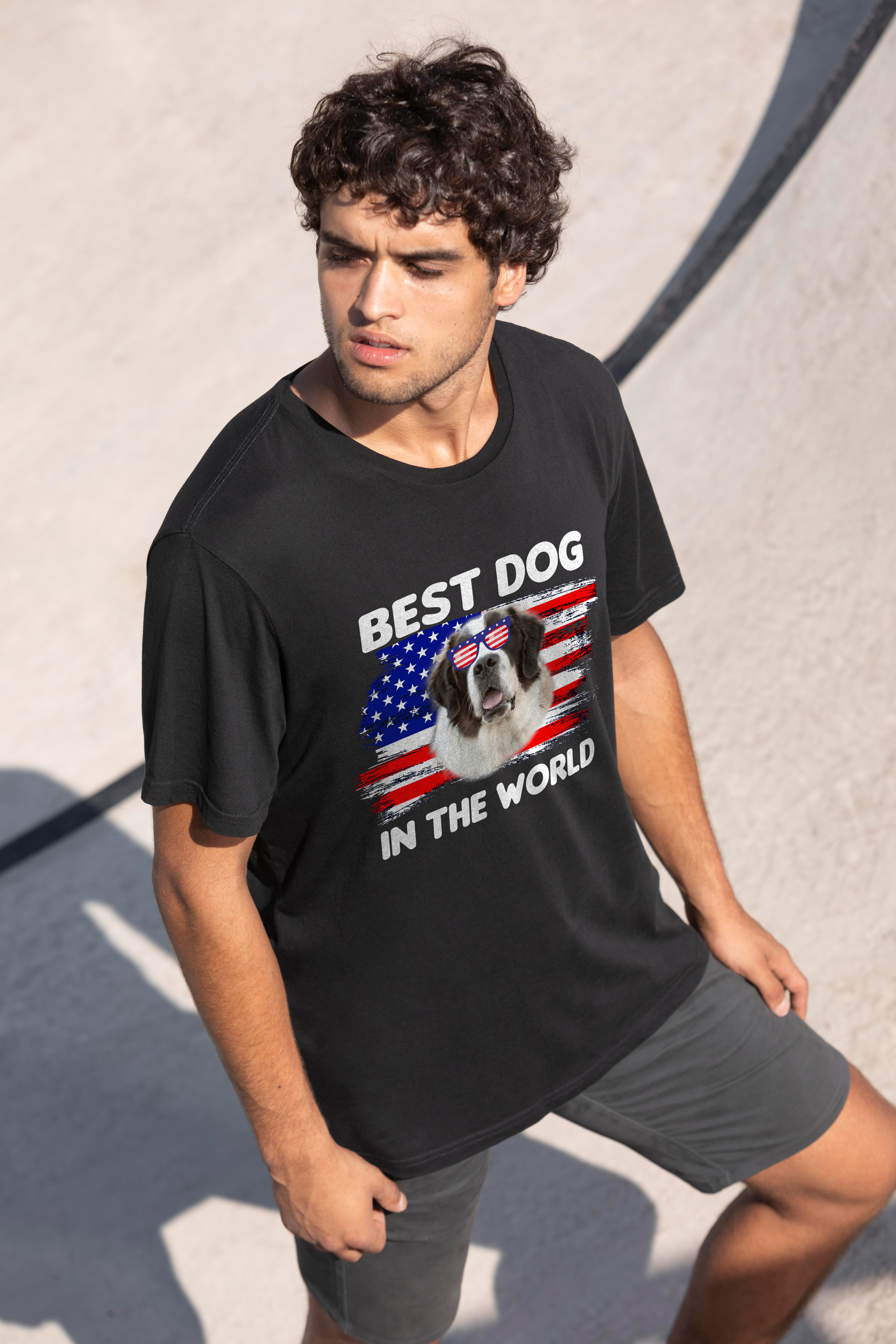 Camiseta - Melhor cachorro dos Estados Unidos