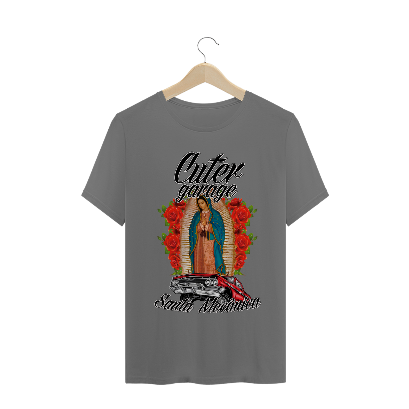 Camiseta Santa Mecânica Estonada