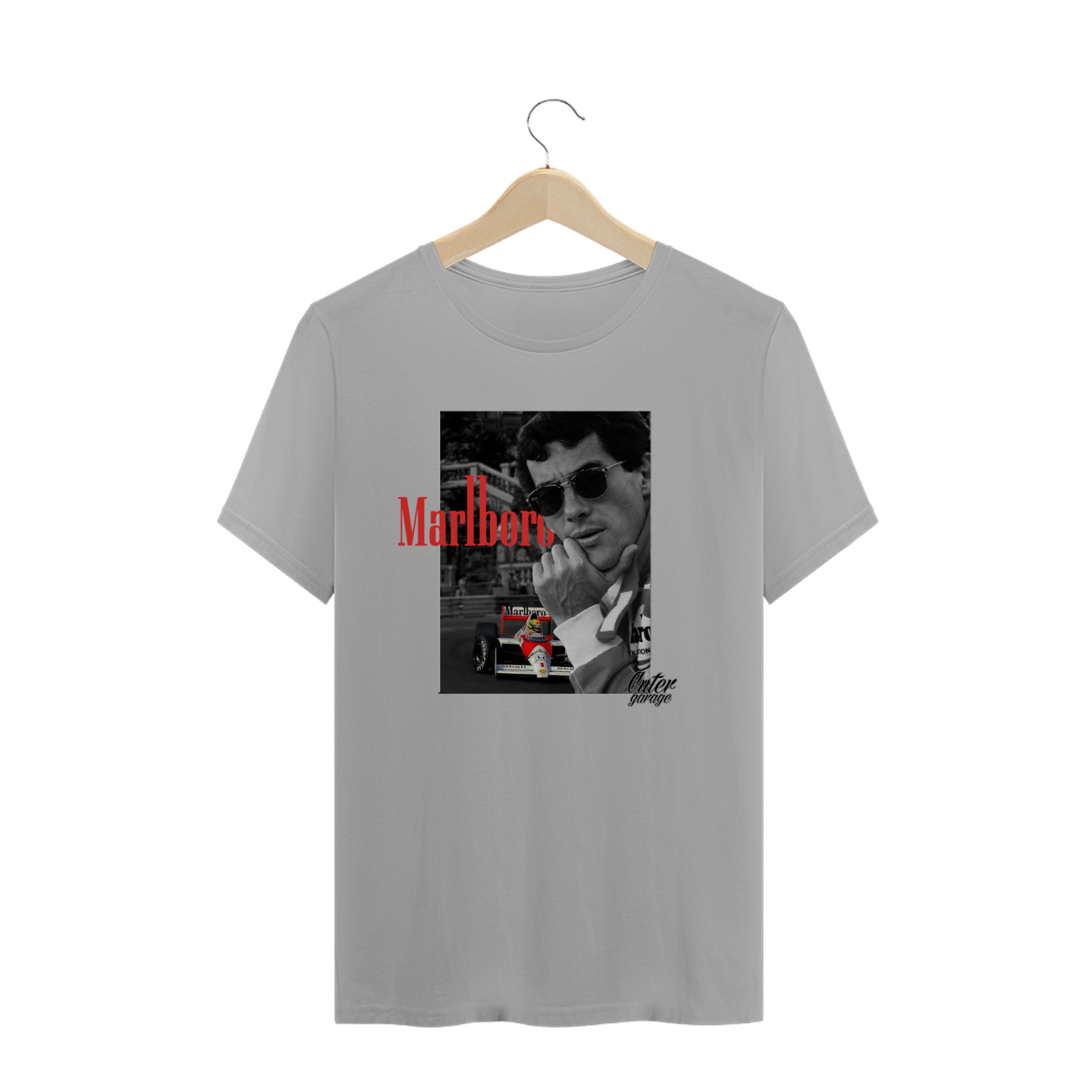 Camiseta Senna Marlboro