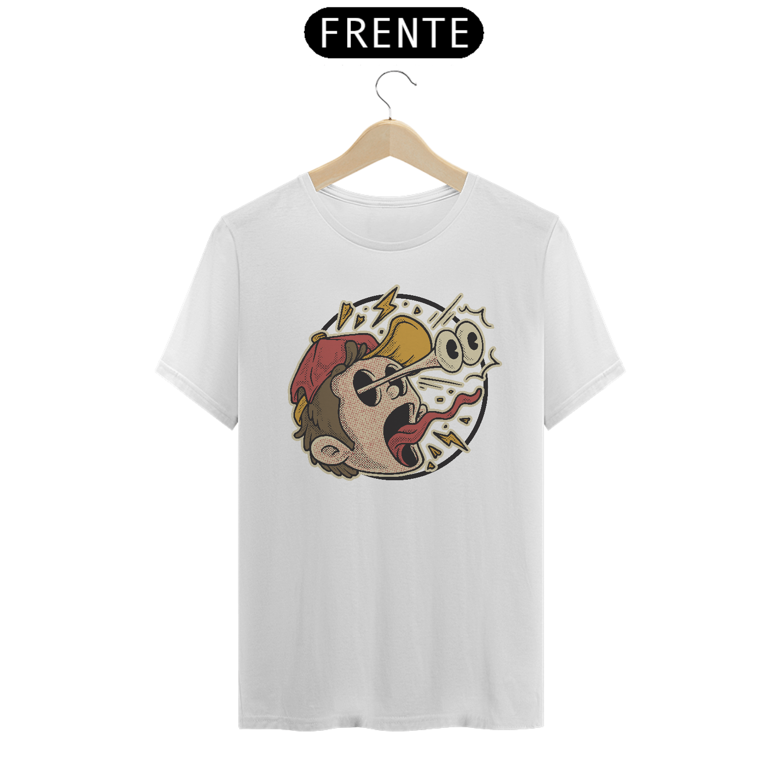 Camiseta Pooping eyes