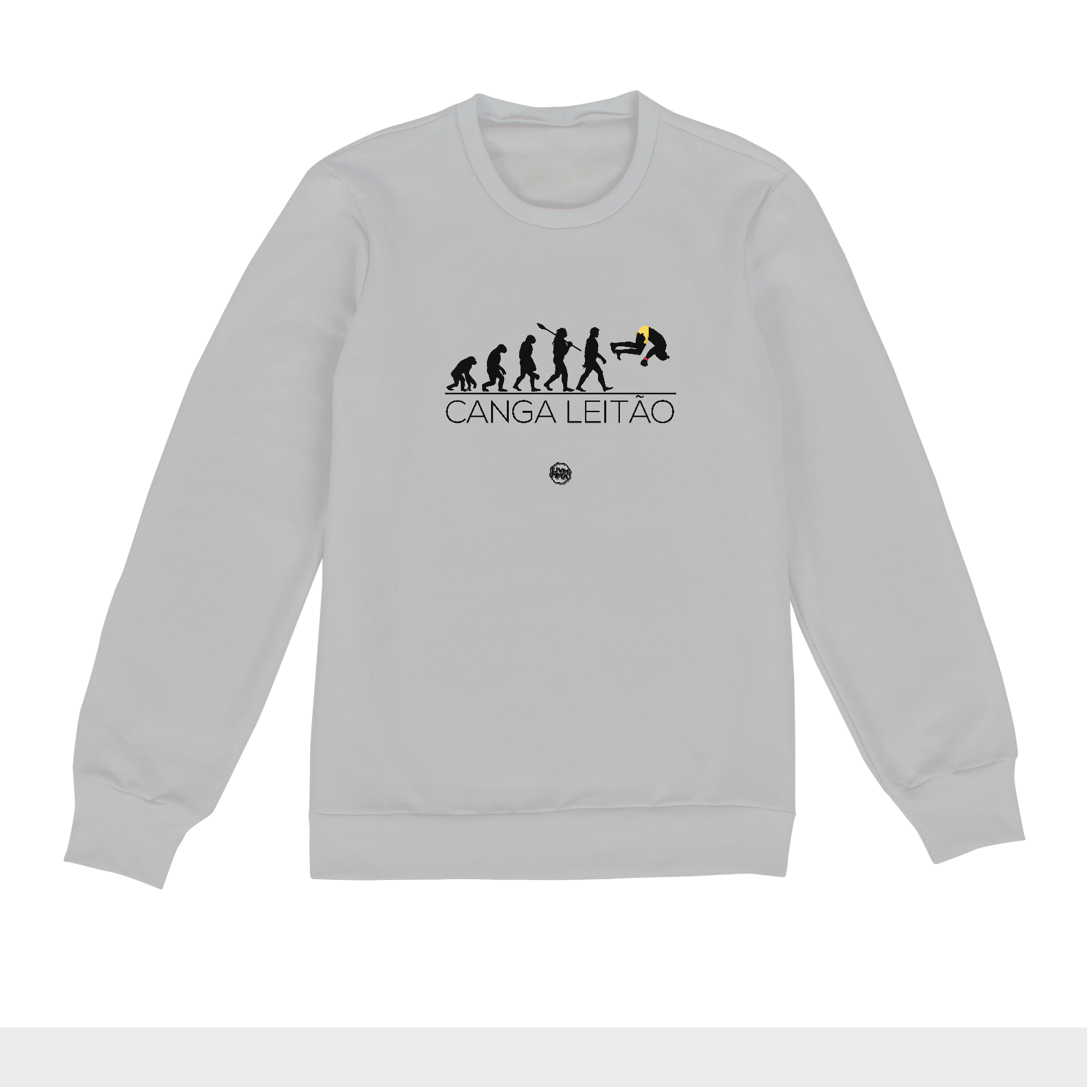 Nome do produto: MOLETOM CANGA LEITÃO (CORES CLARAS)