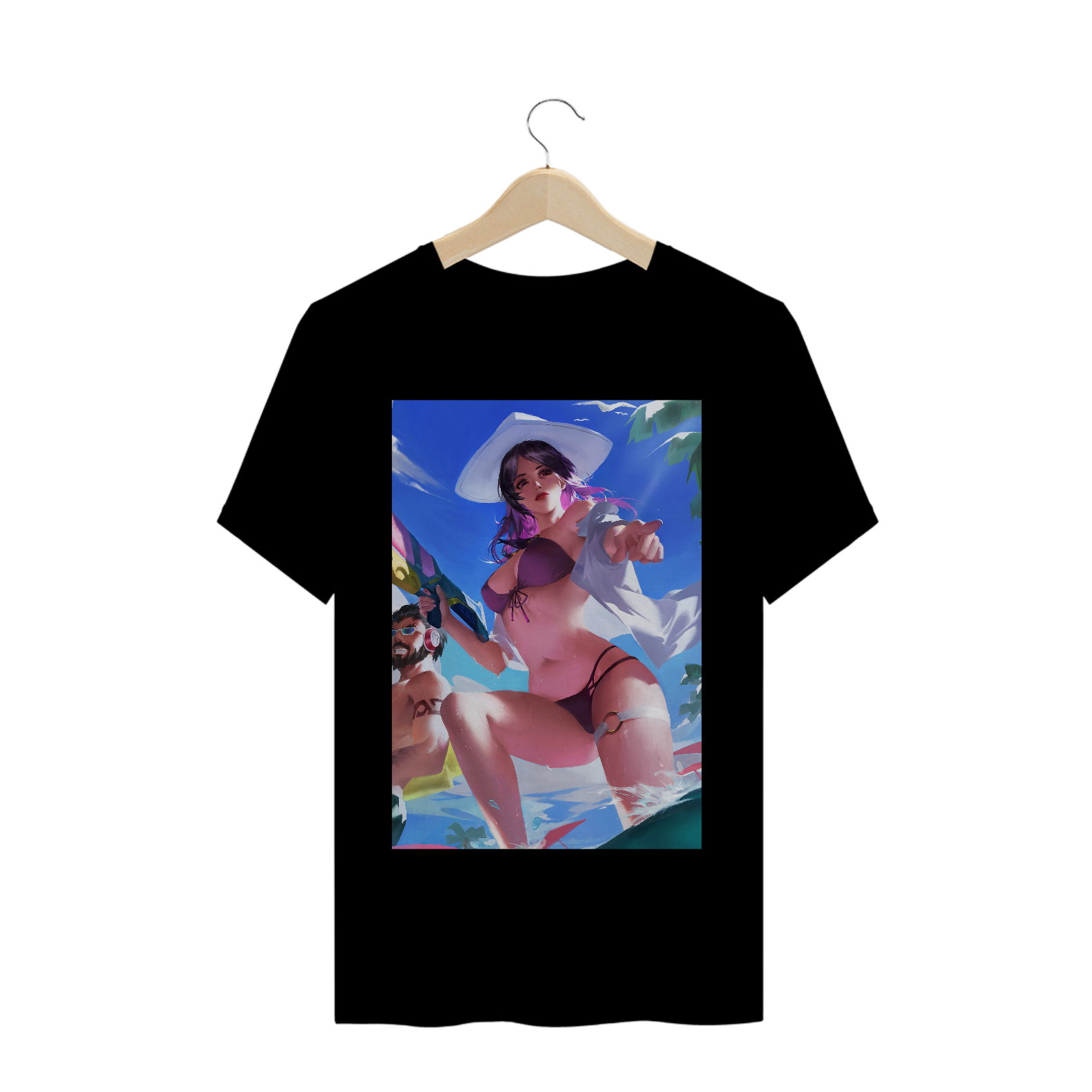 Nome do produto  Camiseta Cait curtindo o verão