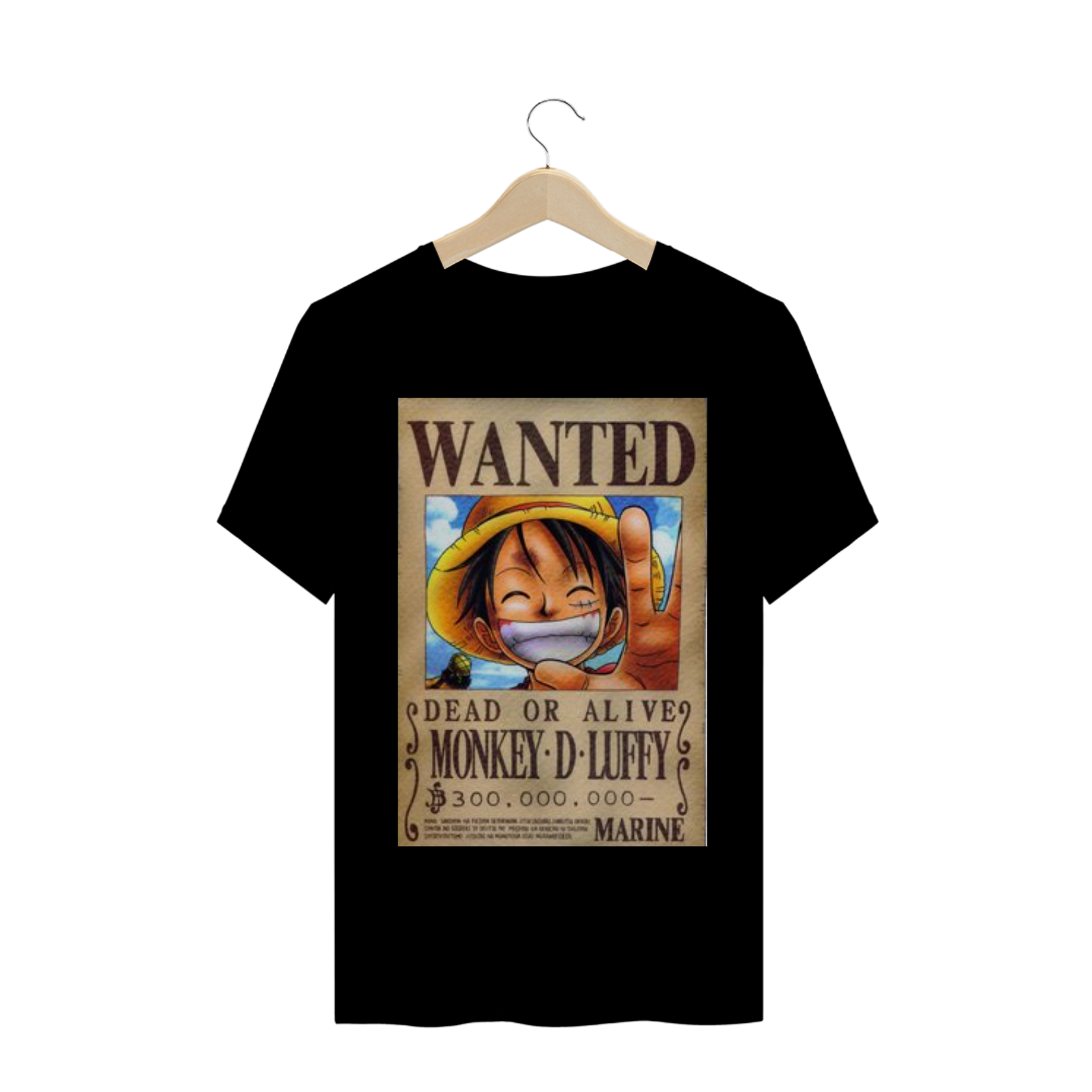 Camisa T-shirt  ONE PIECE - LUFFY