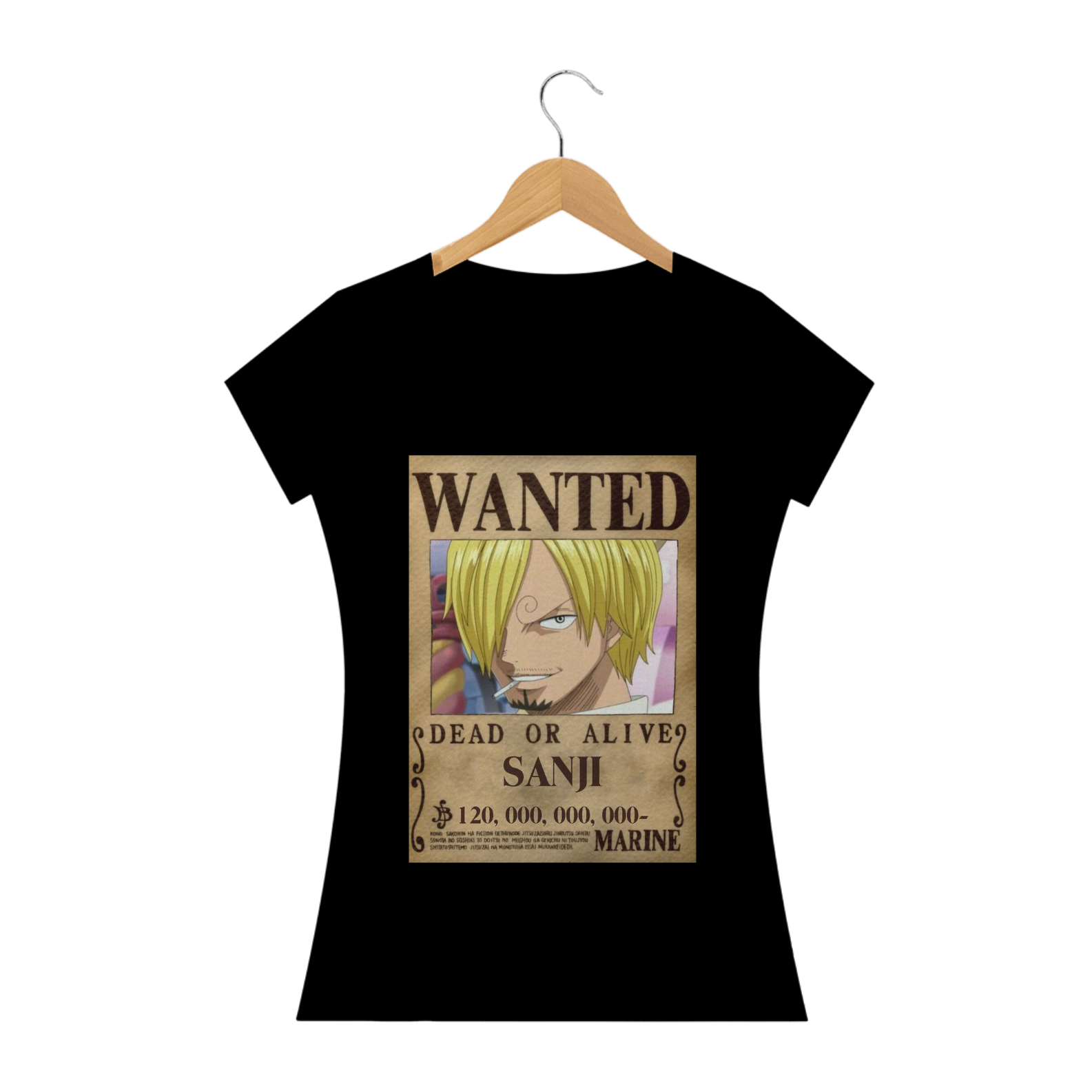 Camisa feminina ONE PIECE - SANJI