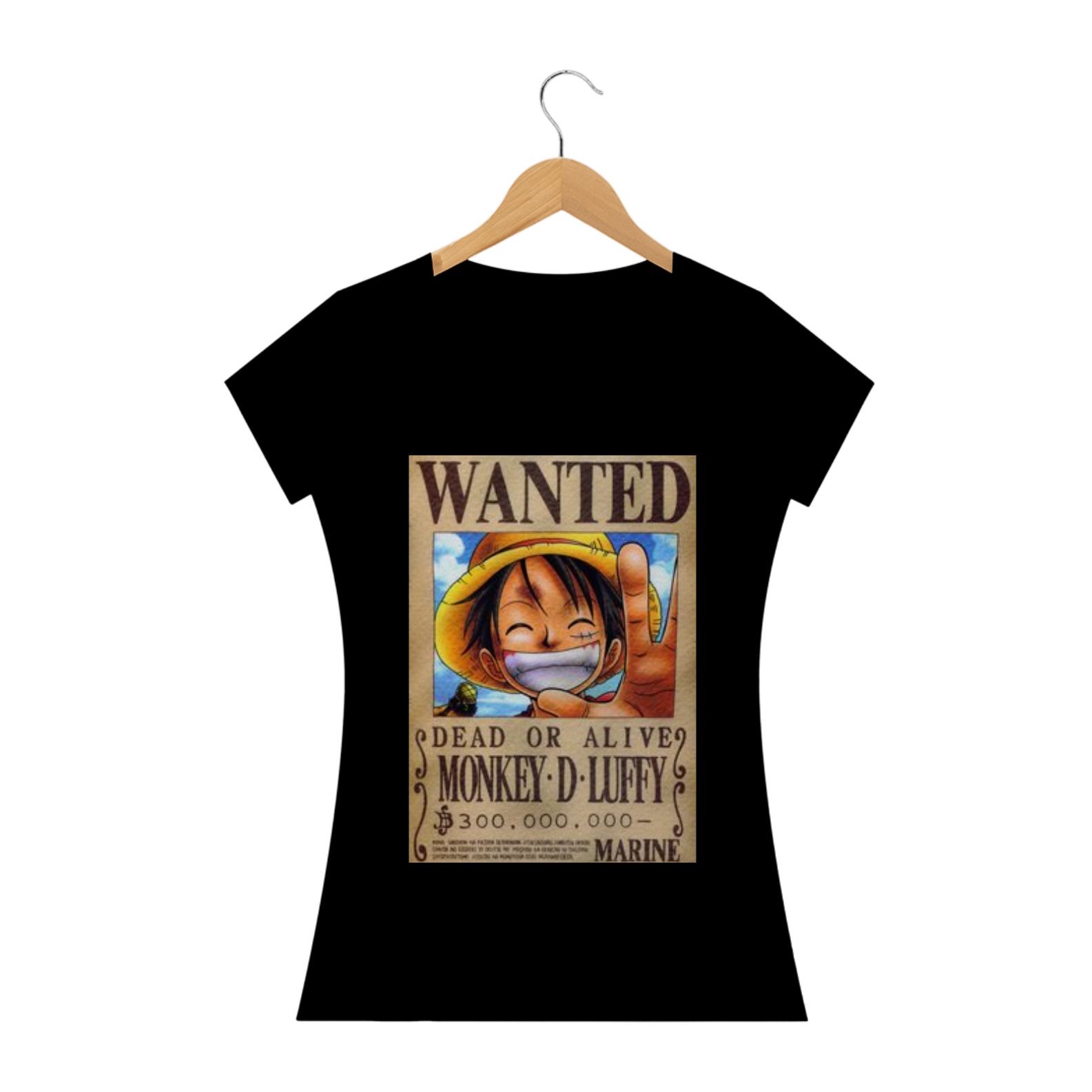 Camisa feminina ONE PIECE - LUFFY