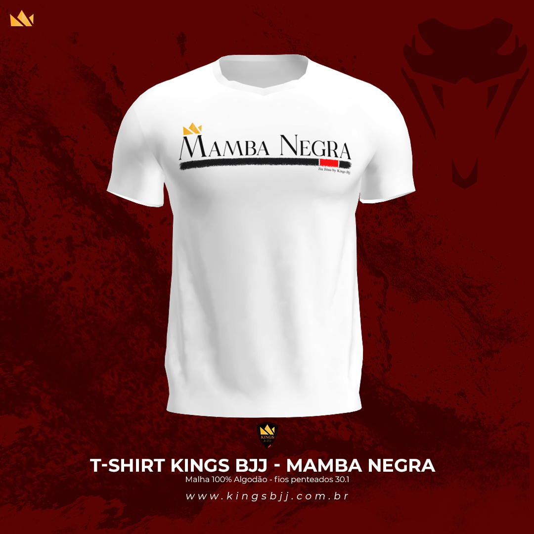 Nome do produto  Camisa Kings Bjj - Black Mamba