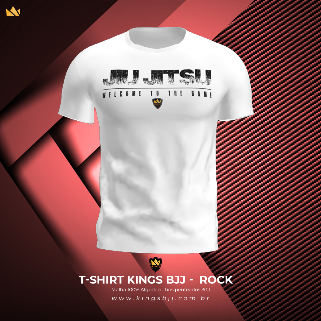 Nome do produto  Camisa Kings Bjj - Rock