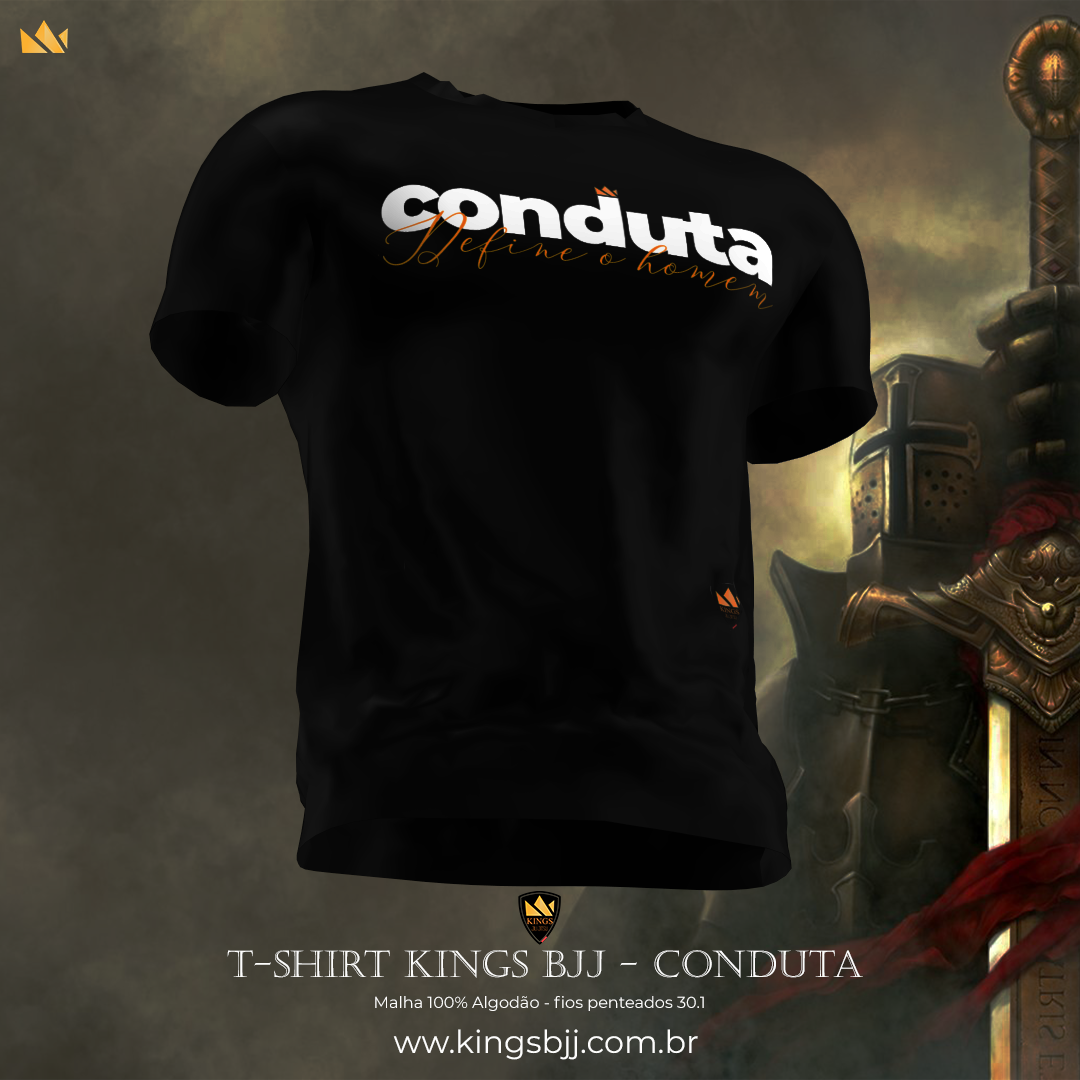 Nome do produto  Camisa Kings Bjj - Conduta