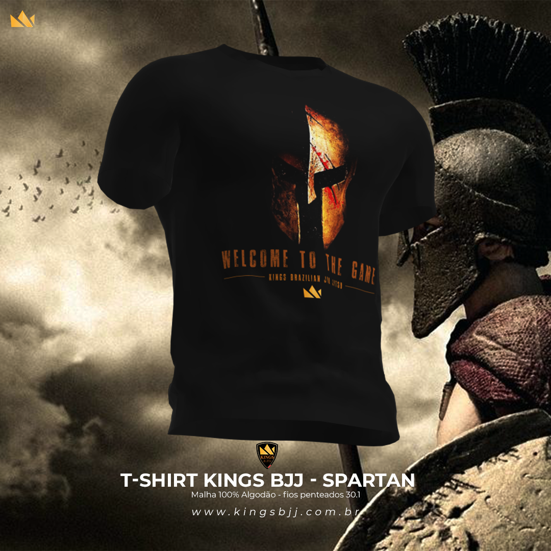 Nome do produto  Camisa Kings Bjj - Spartan